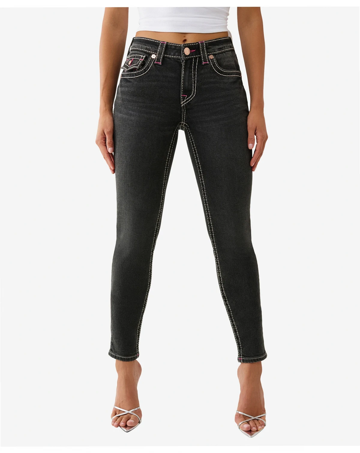 Women's Jennie Skinny Big T Flap Jeans