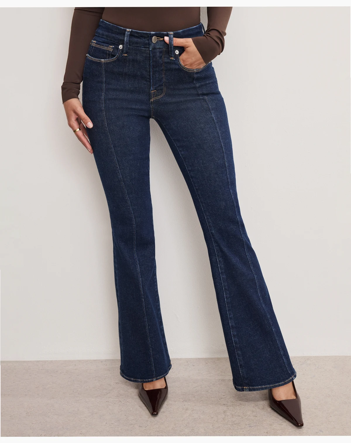 Good Petite Flare Jeans