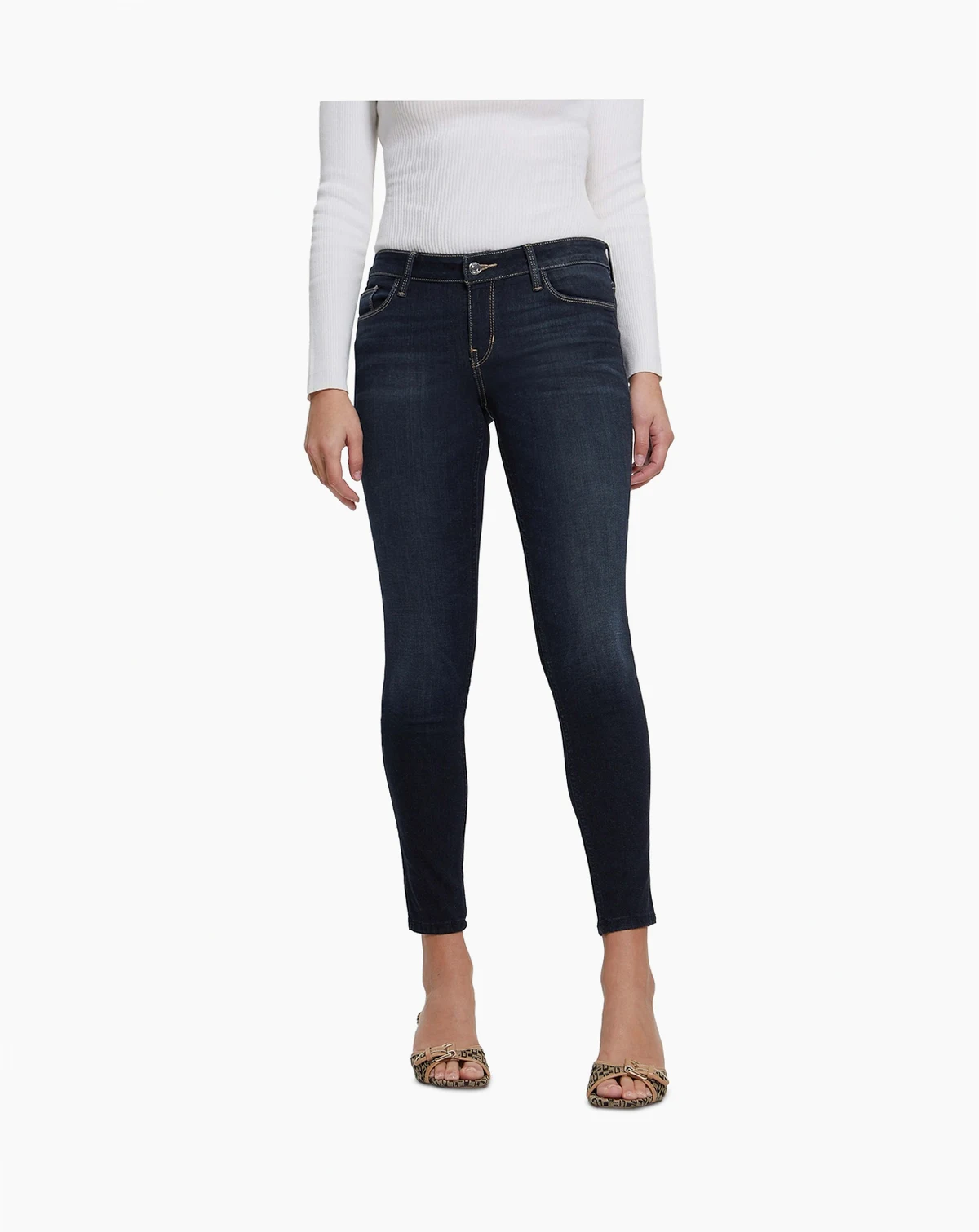 Women's Low-Rise Power Skinny Jeans