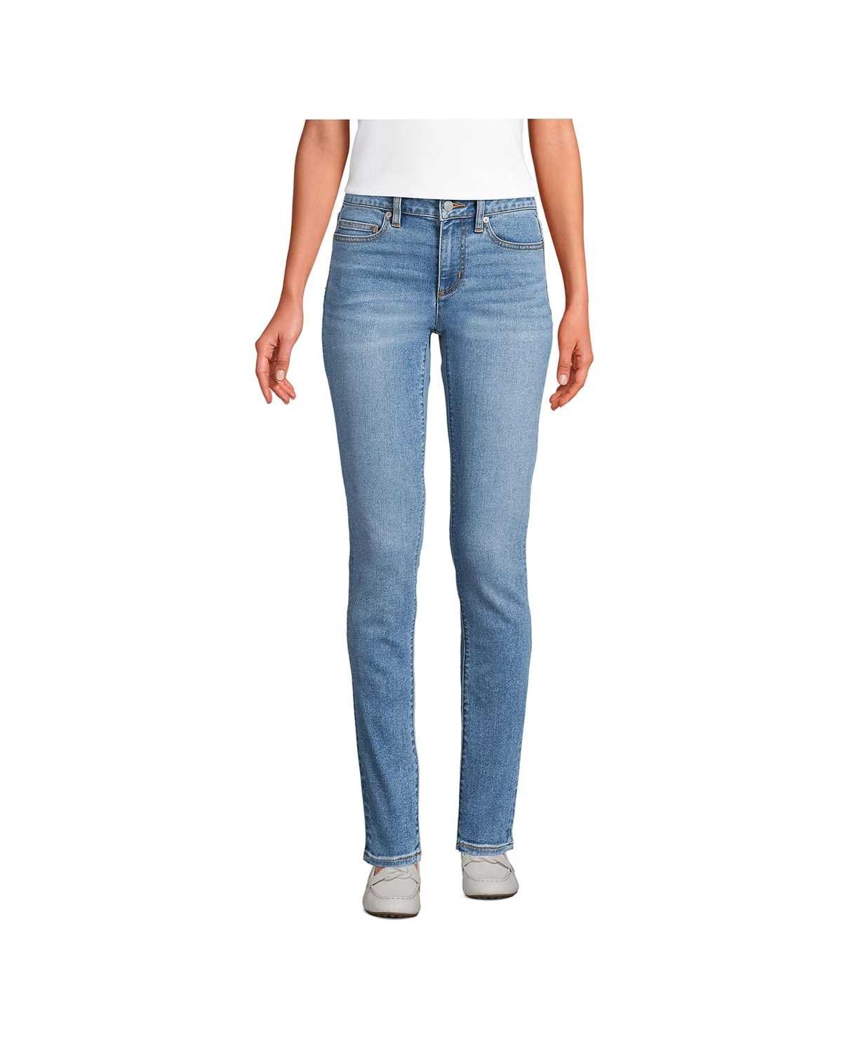 Women's Recover Denim Mid Rise Slim Leg Jeans