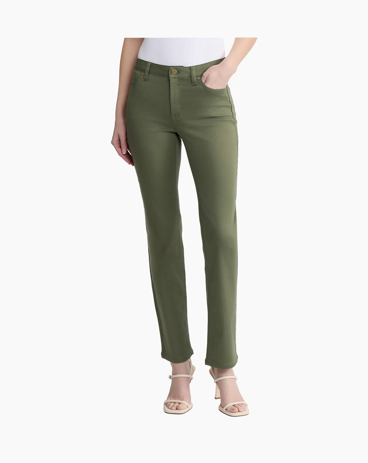 Women's Mid-Rise Lexington Straight Jeans