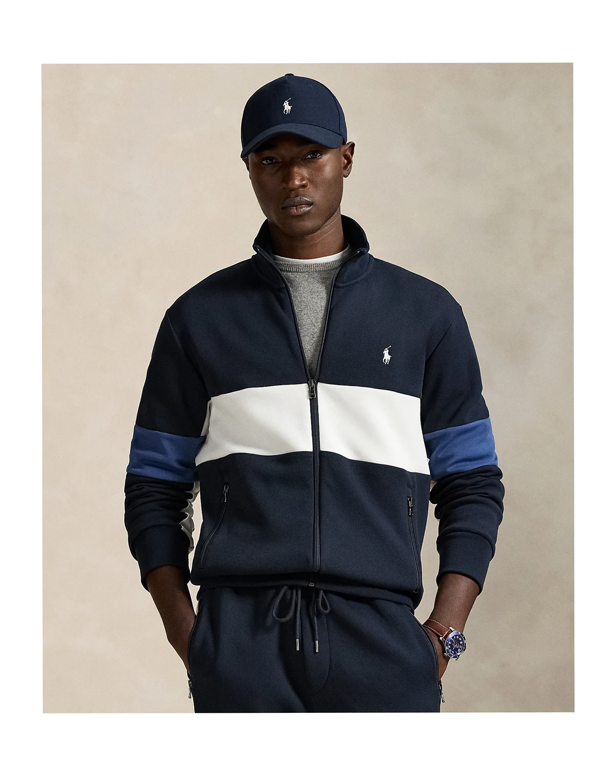 Men's Long Sleeve Track Jacket