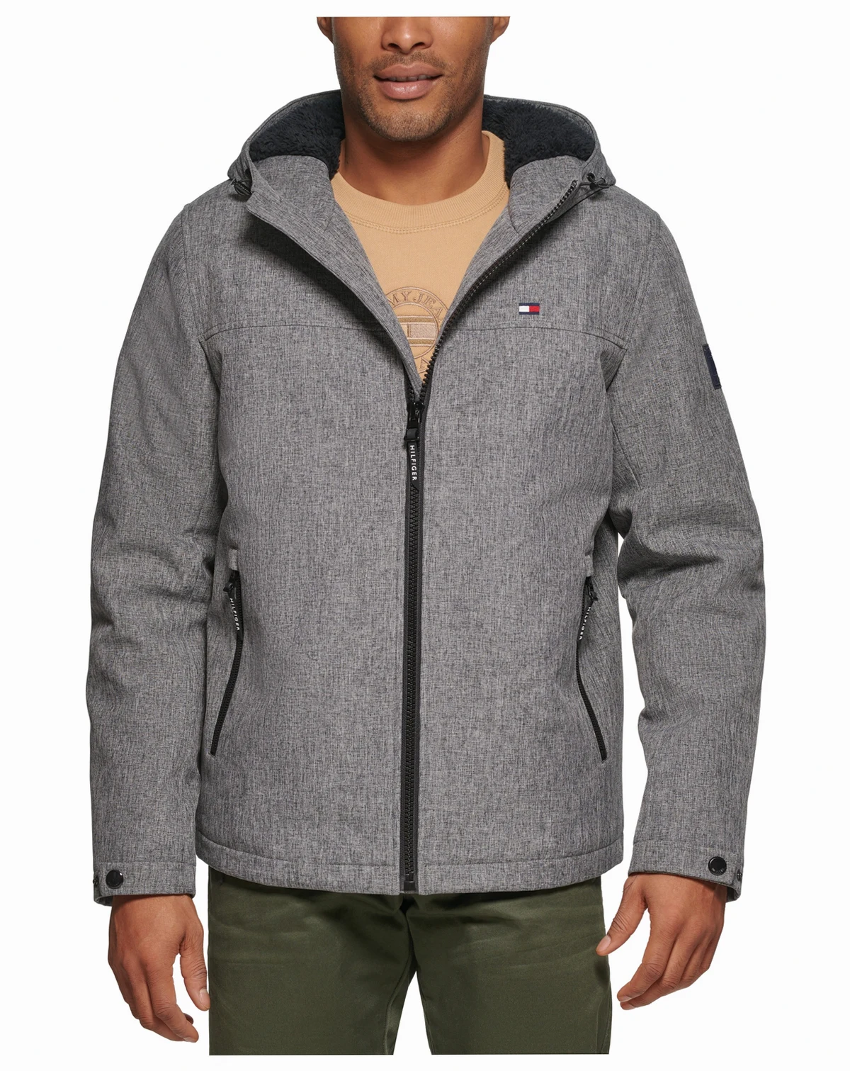 Men's Softshell Hooded Jacket