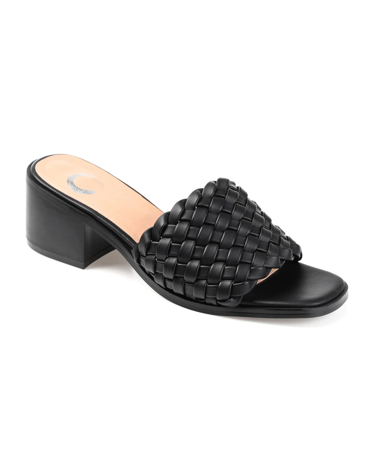 Women's Fylicia Woven Block Heel Slide Sandals