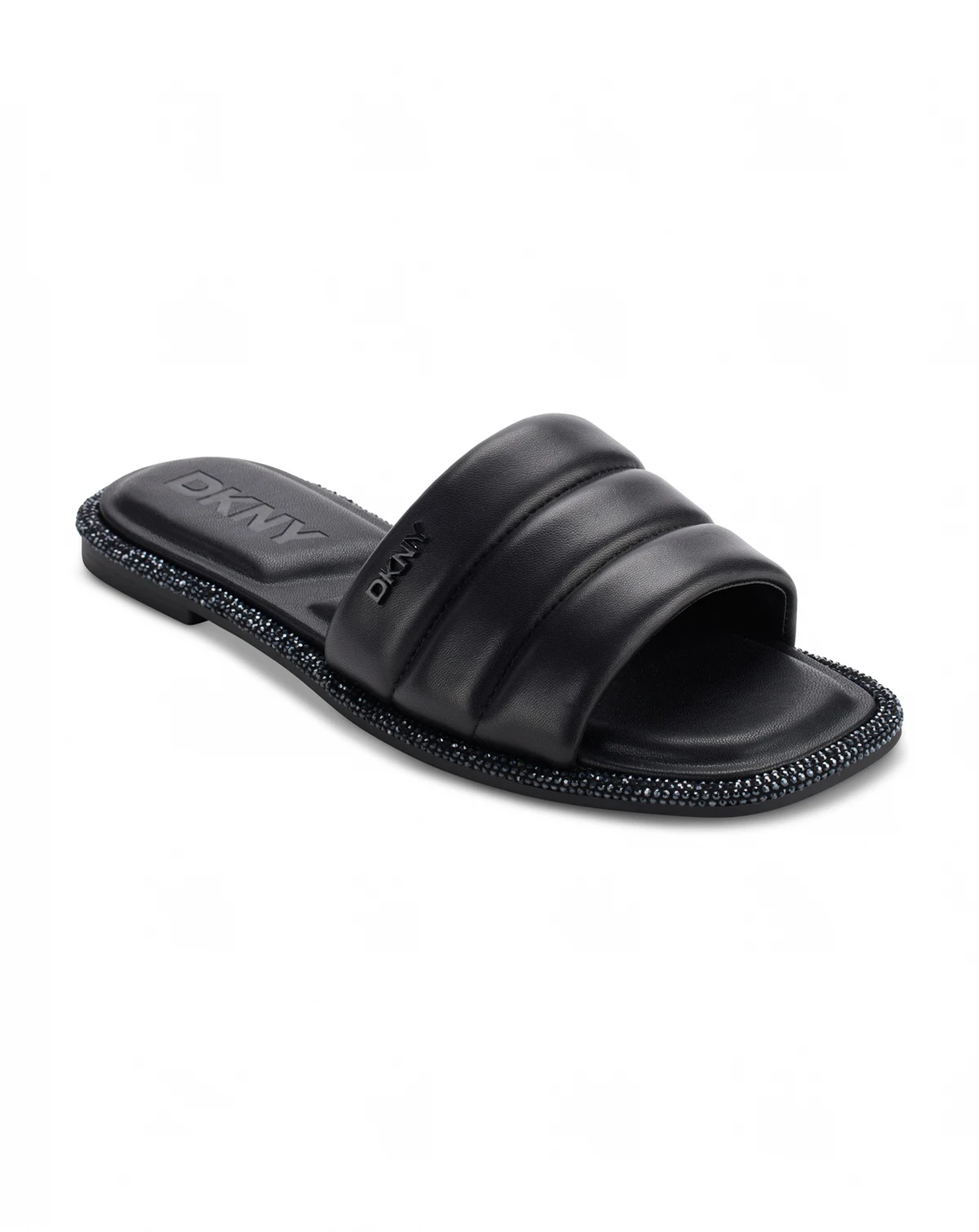 Bethea Quilted Slip-On Slide Sandals