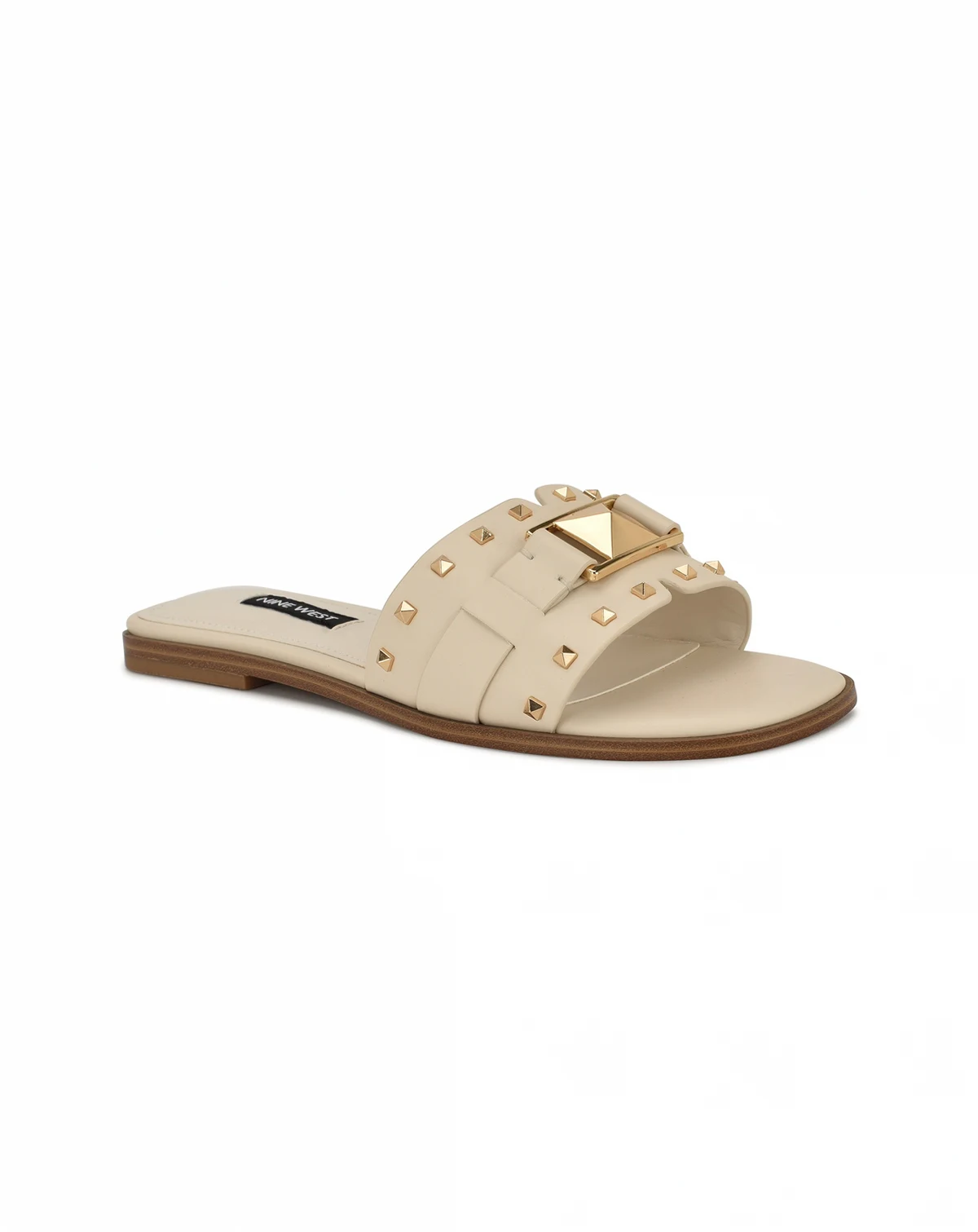 Women's Griyen Studded Flat Slide Sandals