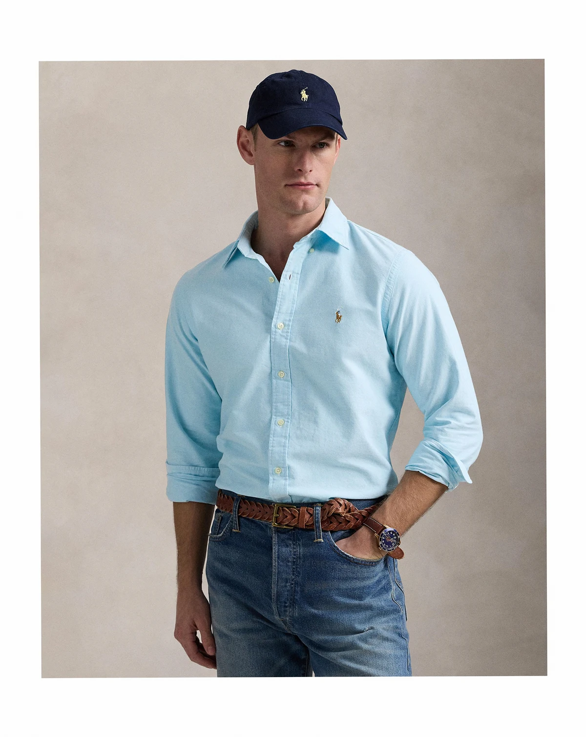Men's Button-Down Oxford Shirt