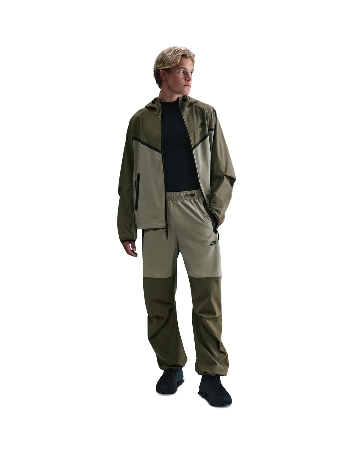 Men's Tech Woven Oversized Pants