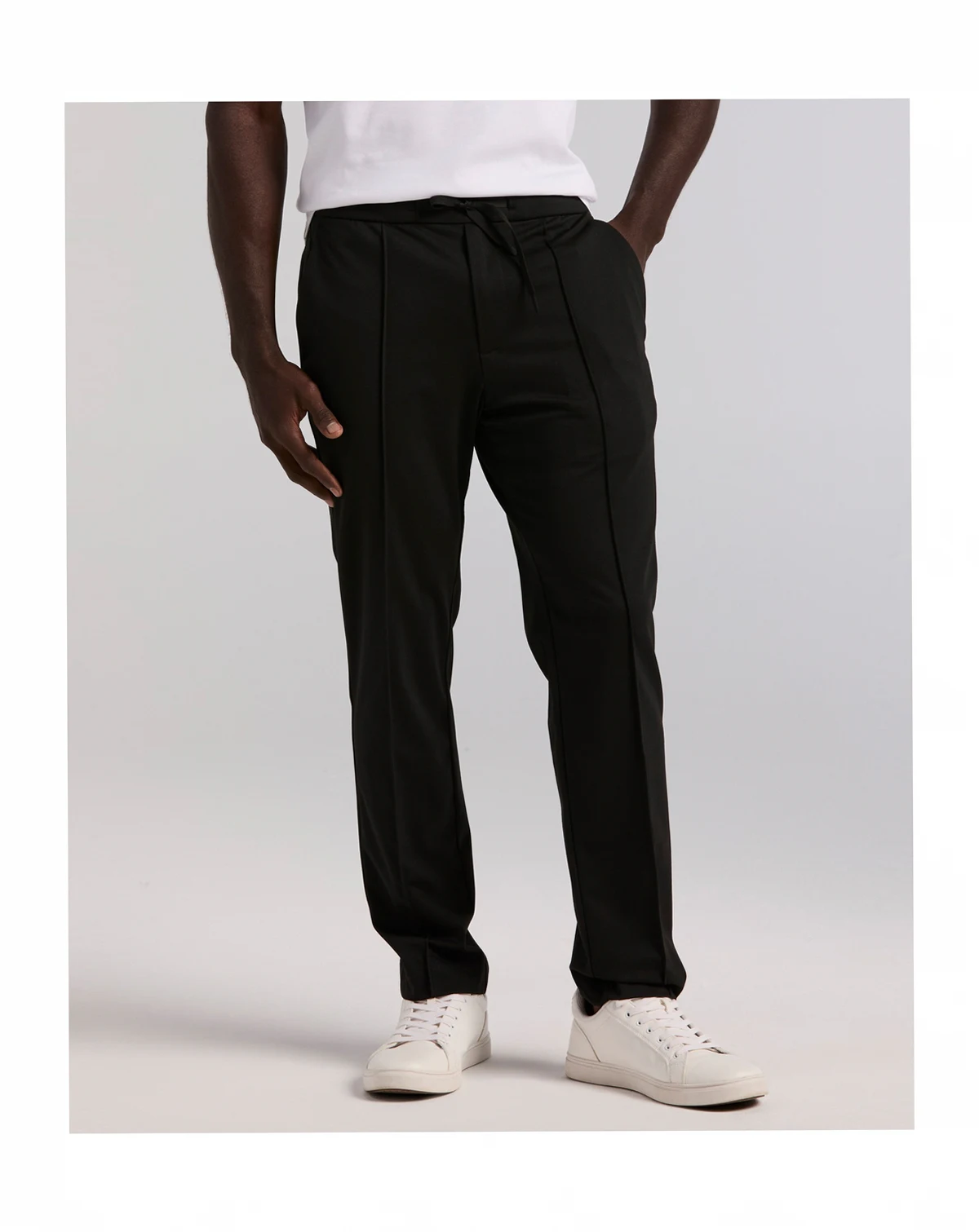 Men's Slim-Fit Tapered Pull-On Pants