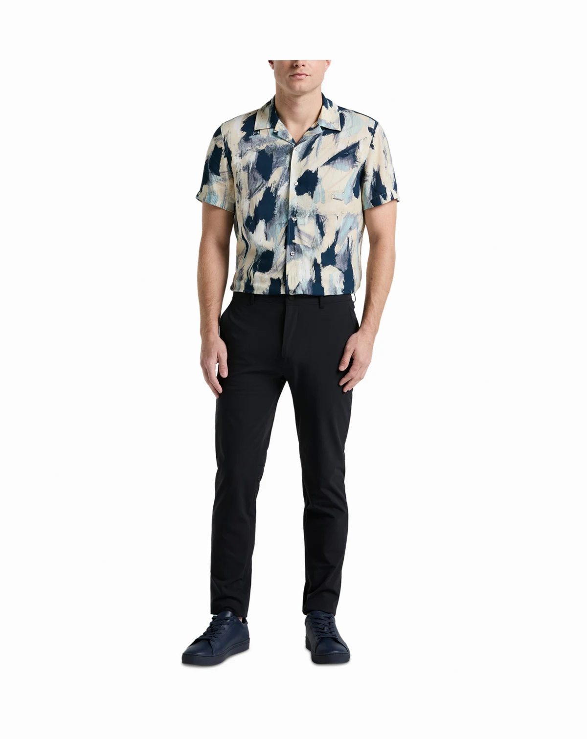 Men's Slim-Fit 4-Way Stretch Performance Chino Pants