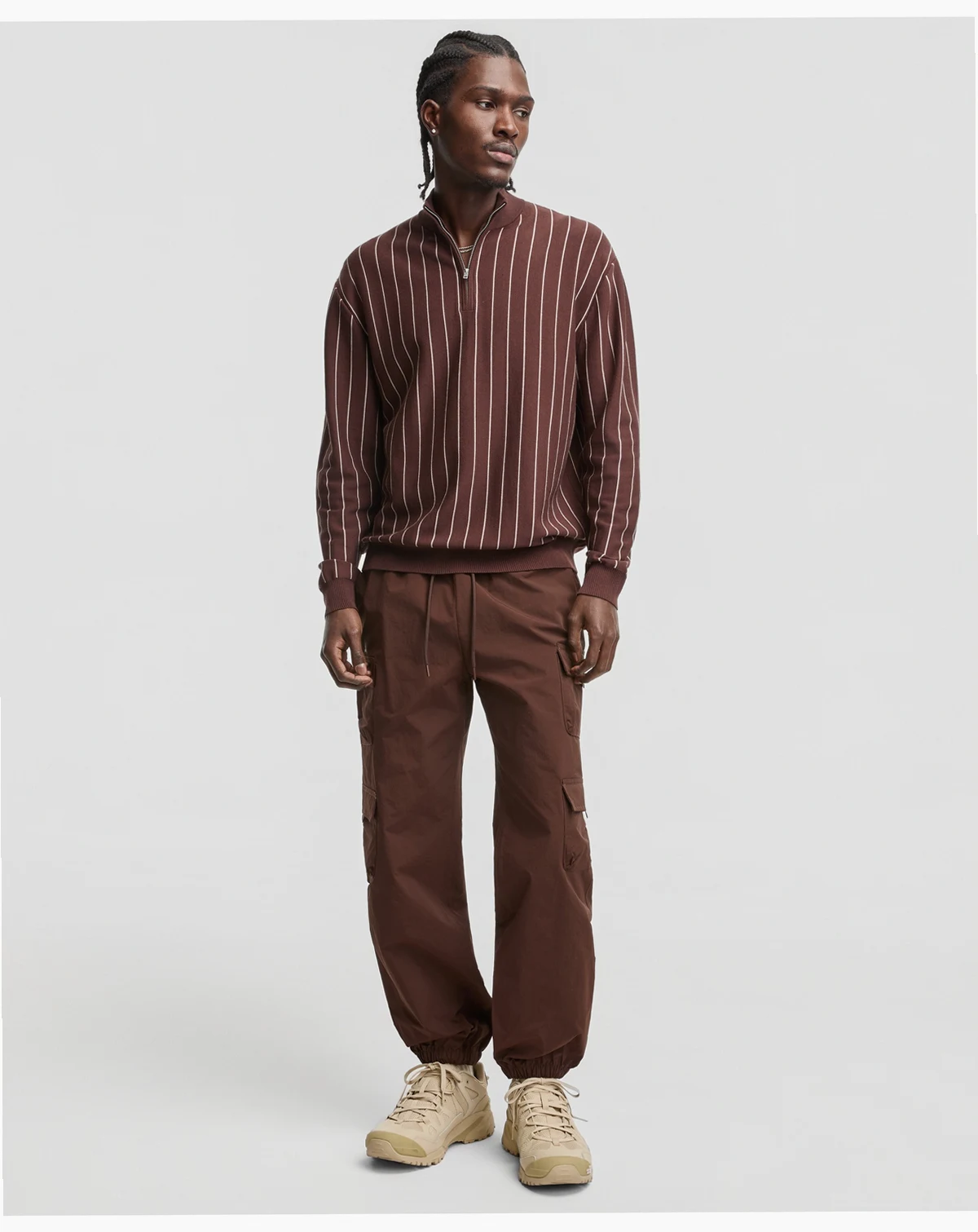 Men's Nylon Cargo Joggers, Exclusively at Macy's