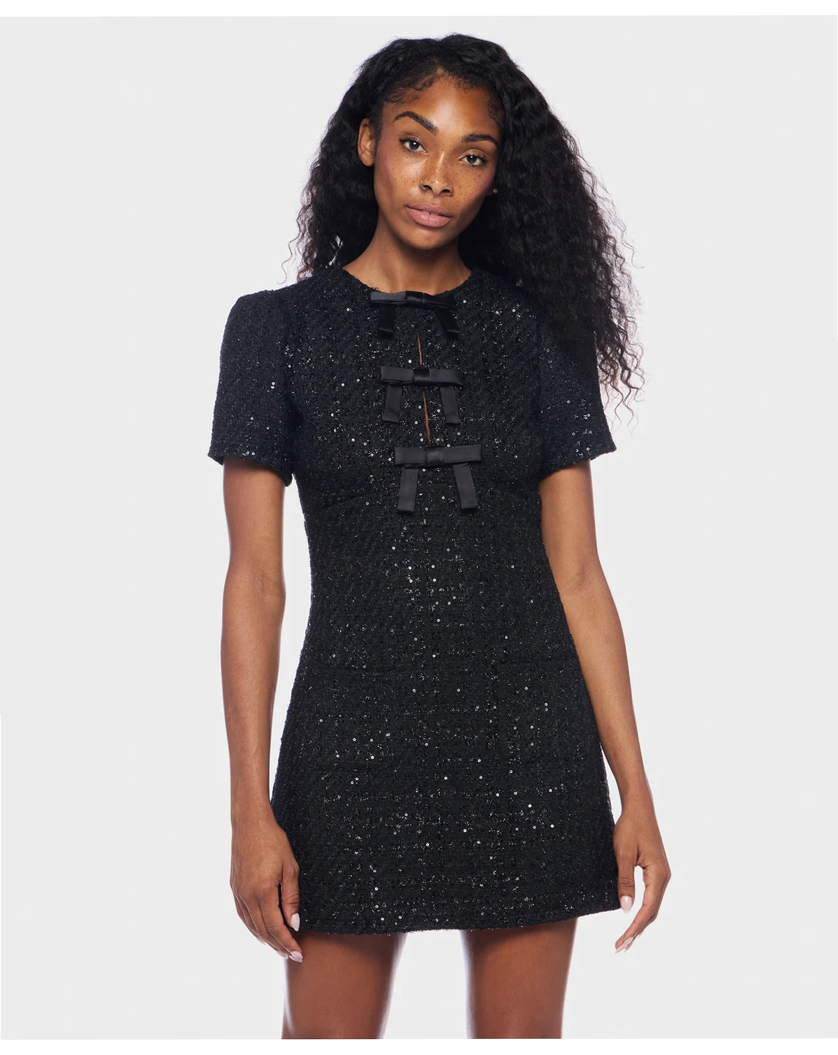 Women's Short Sleeve Crew Neck Dress