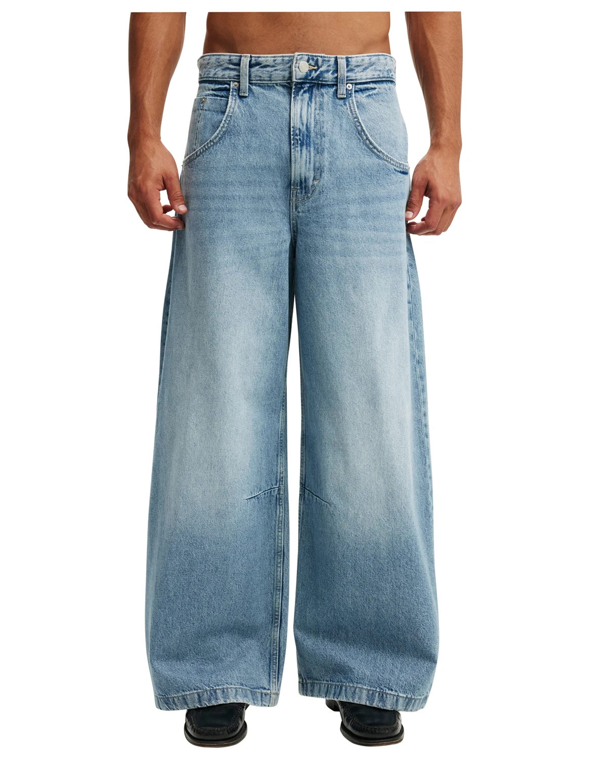 Men's Super Wide Leg Jeans