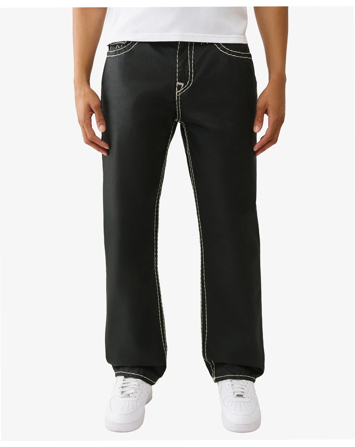 Men's Bobby Super-T Coated Baggy Flap Jeans