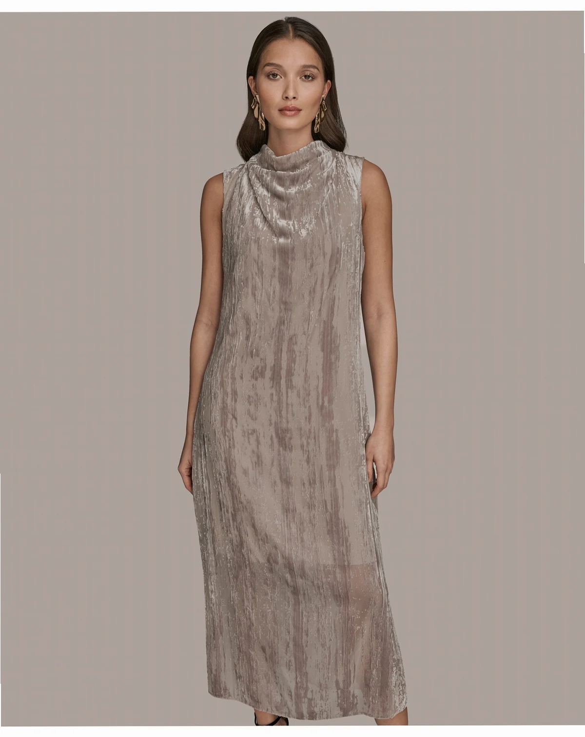 Women's Sleeveless A-Line Dress