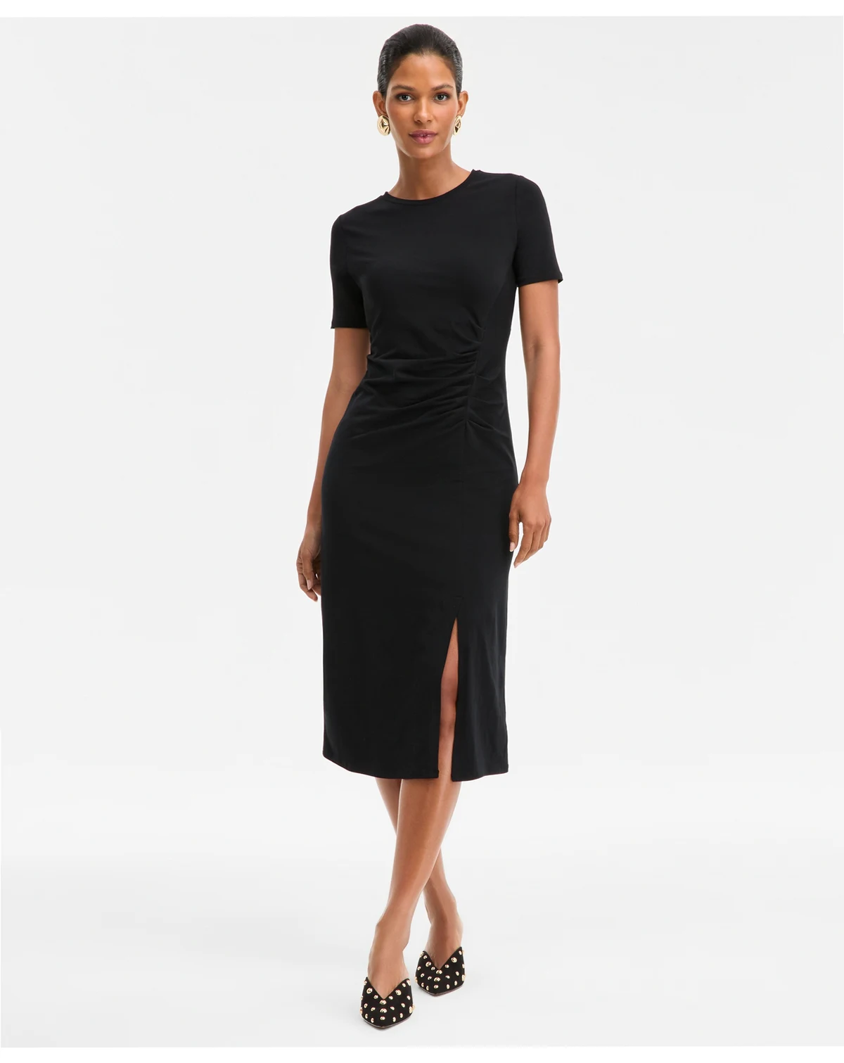 Women's Side-Ruched Dress, Macy's Exclusive