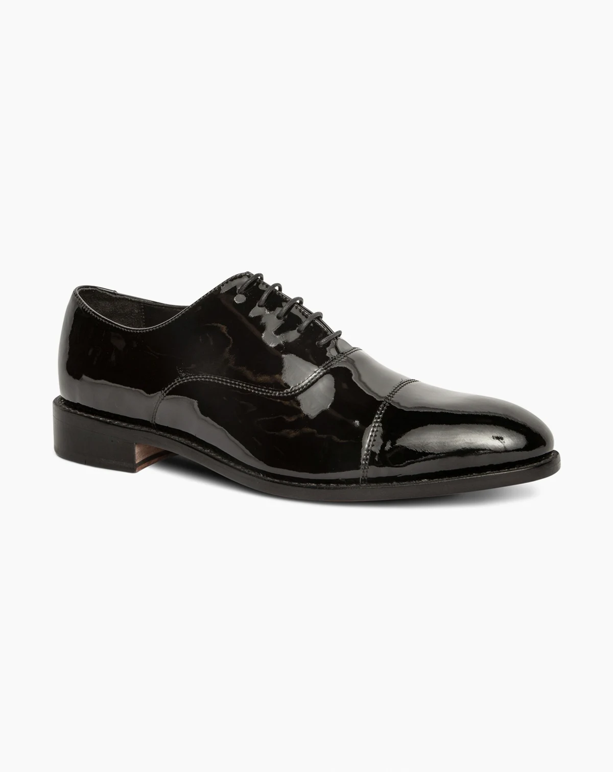 Men's Clinton Tux Cap-Toe Oxford Leather Dress Shoes