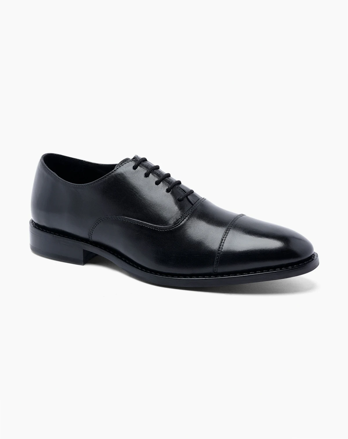 Men's Clinton Cap-Toe Leather Oxfords