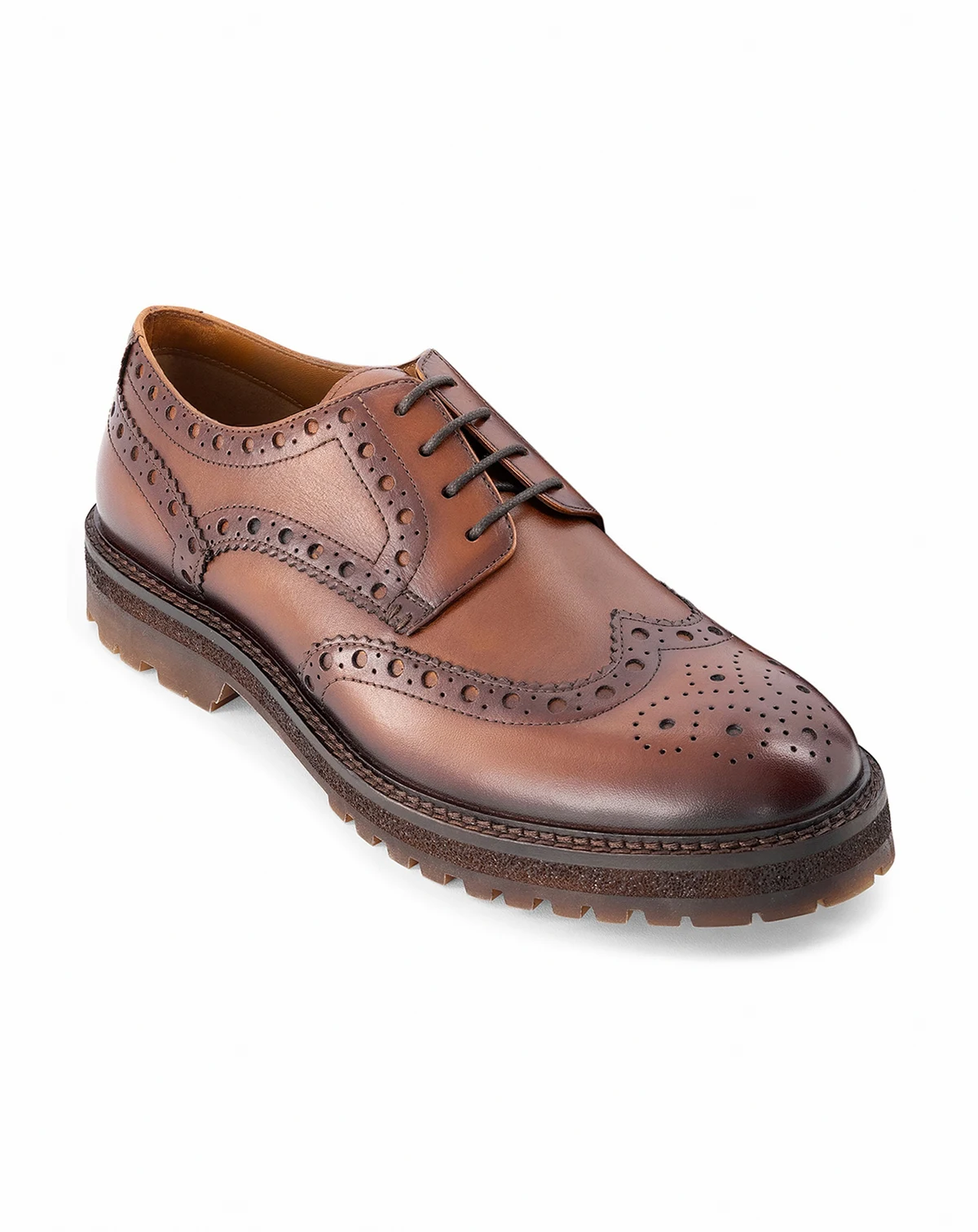 Men's Prescott Wingtip Derby Round-Toe Shoe