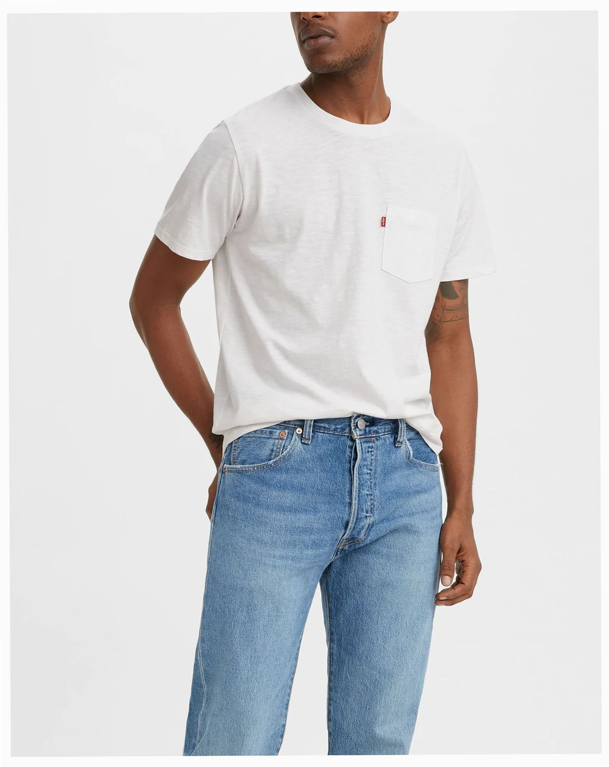 Men's Classic Pocket Short-Sleeve Crewneck T-Shirt