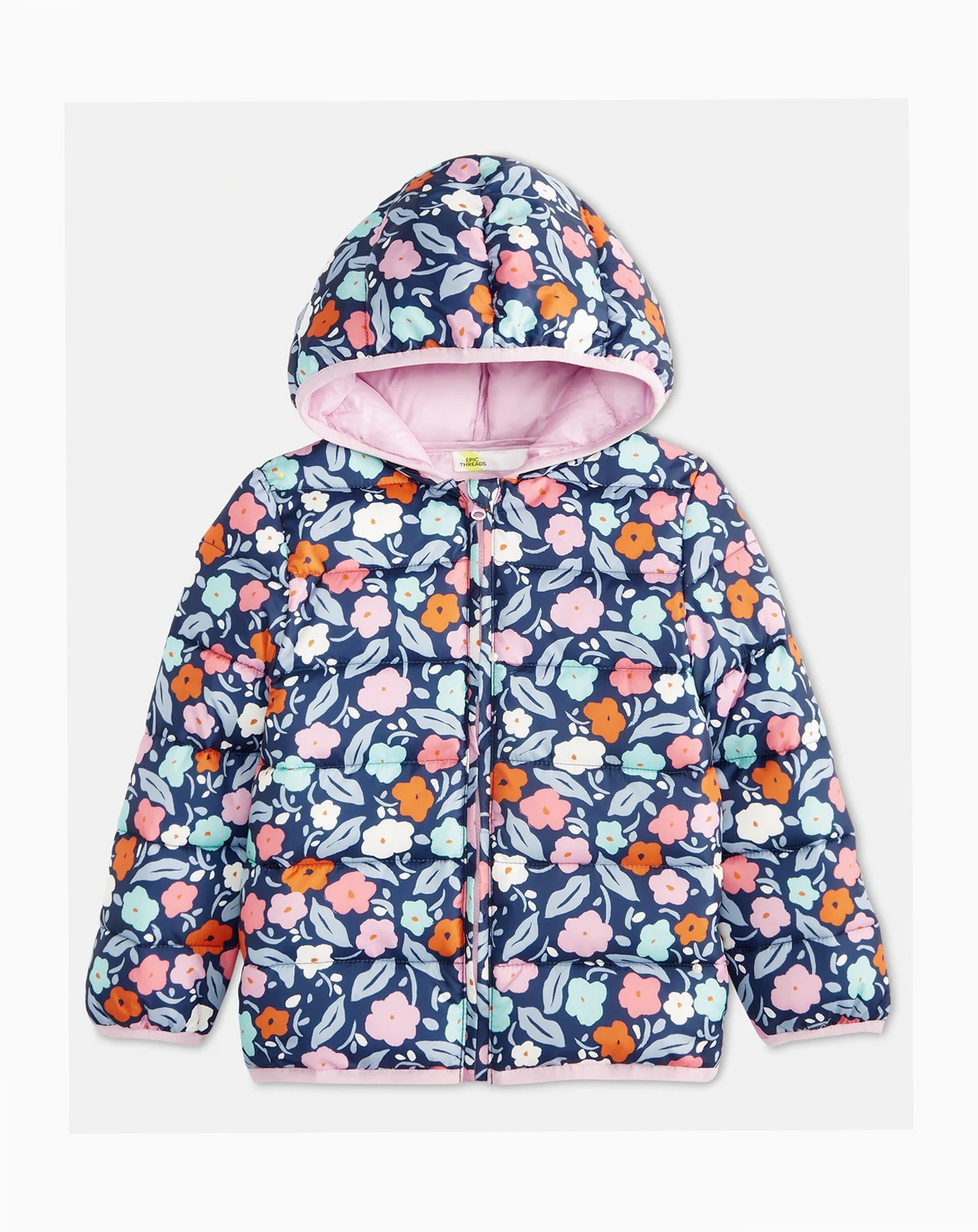 Girls' Toddler 2T-4T Puffer Jacket, Macy's Exclusive