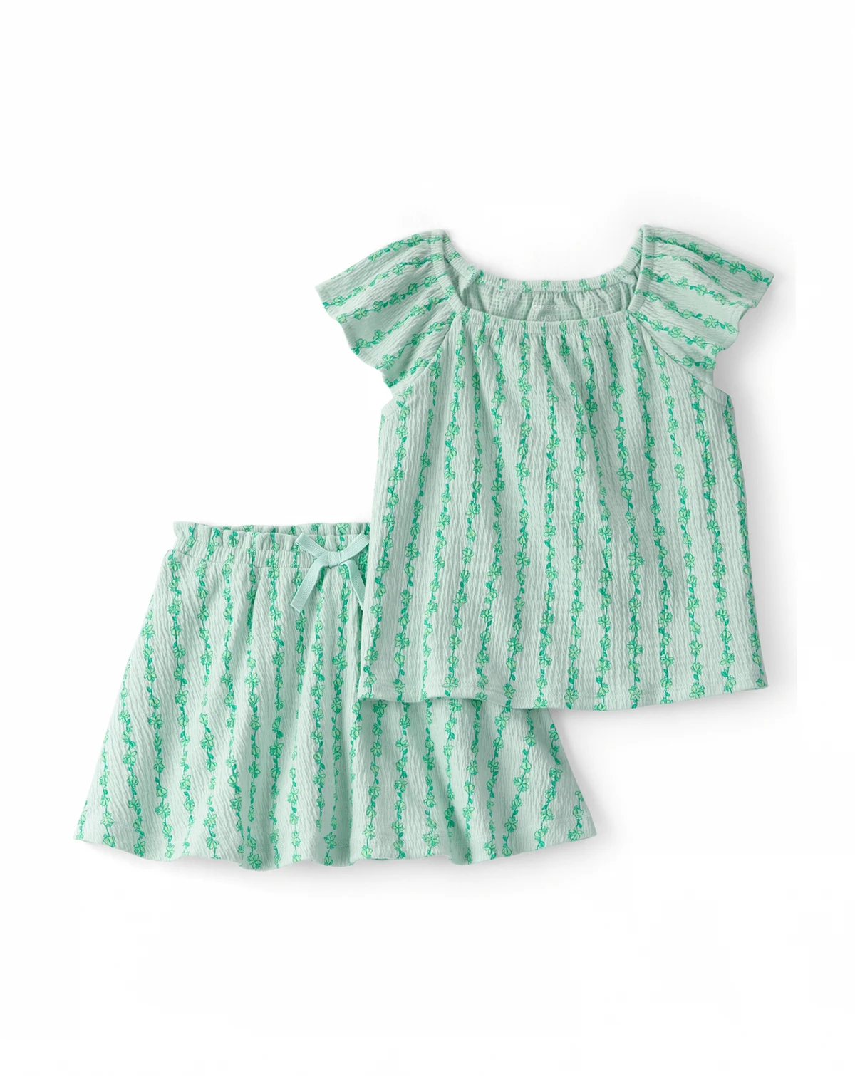 Girls' Toddler 2T-5T  Vine Top & Skort, 2-Piece Set