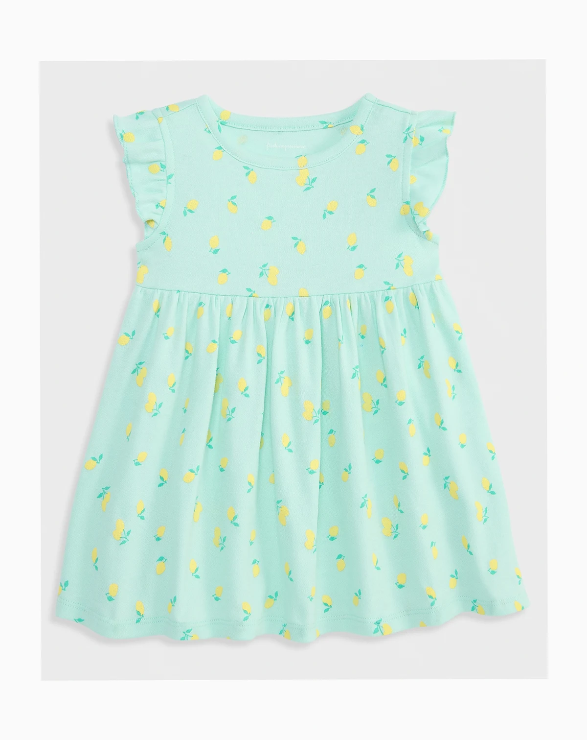 Toddler Girls' 2T-4T Mix and Match Lemon Toss Printed Dress, Macy's Exclusive