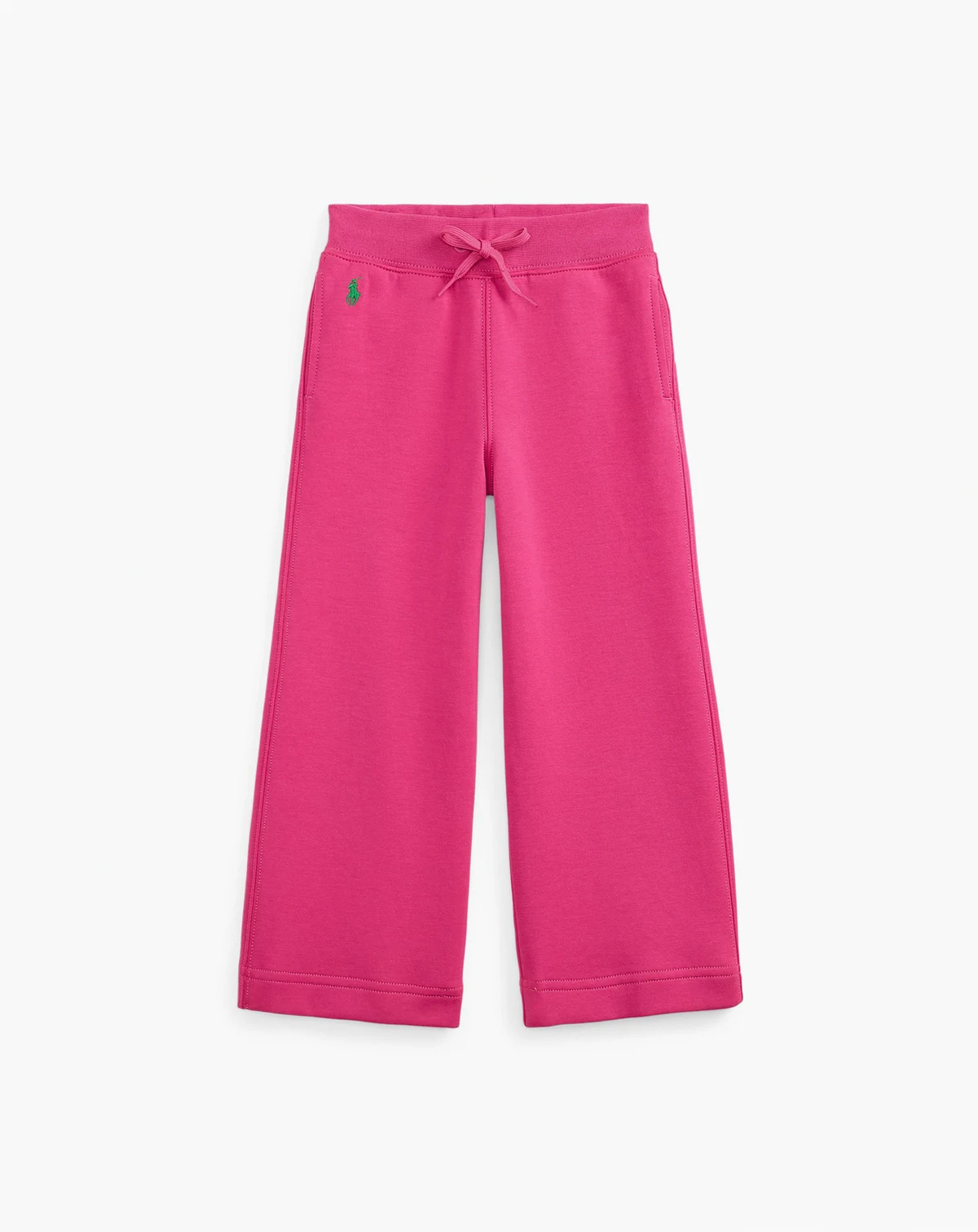 Girls' 2T-6X Wide-Leg Double-Knit Sweatpants