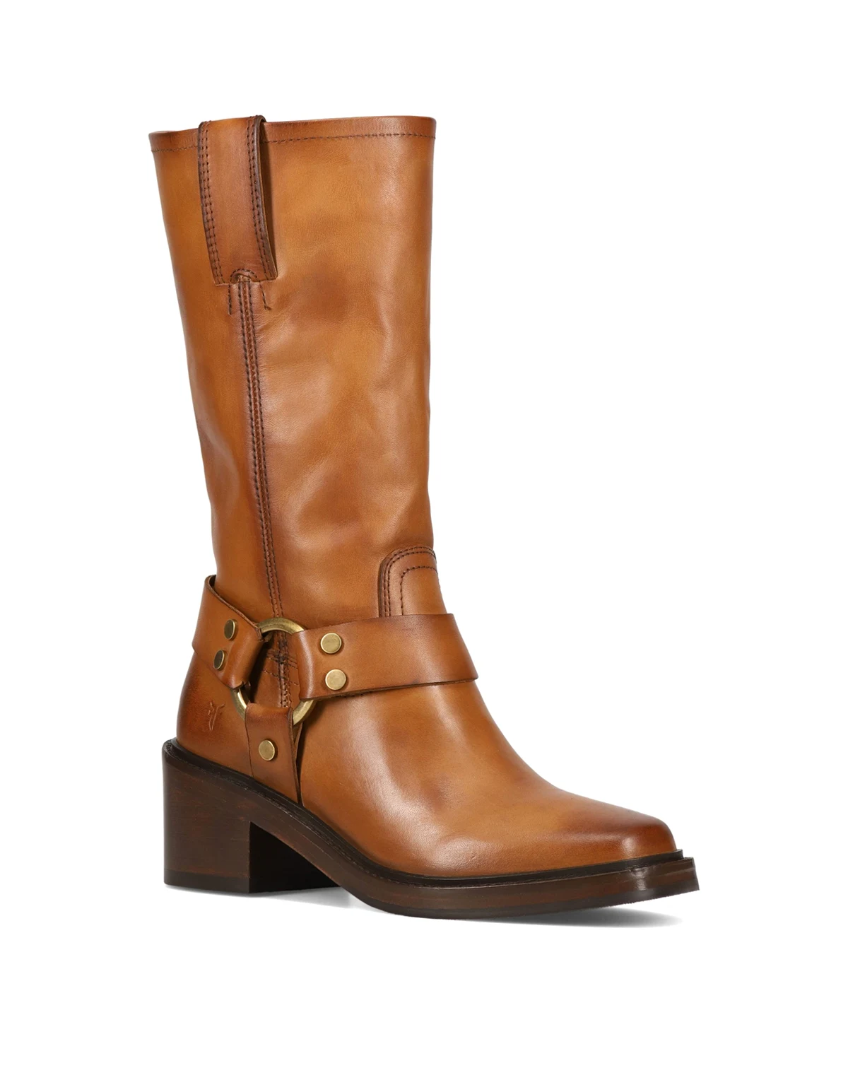 Women's Kate Harness Block Heel Leather Boots