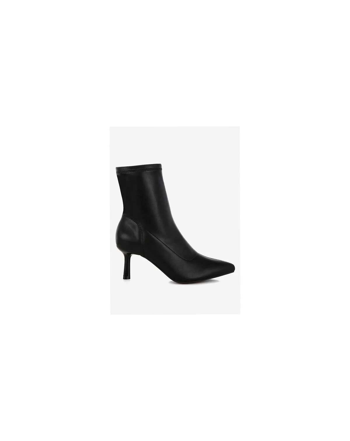 Womens Pumila Stiletto Heel Sock Boots