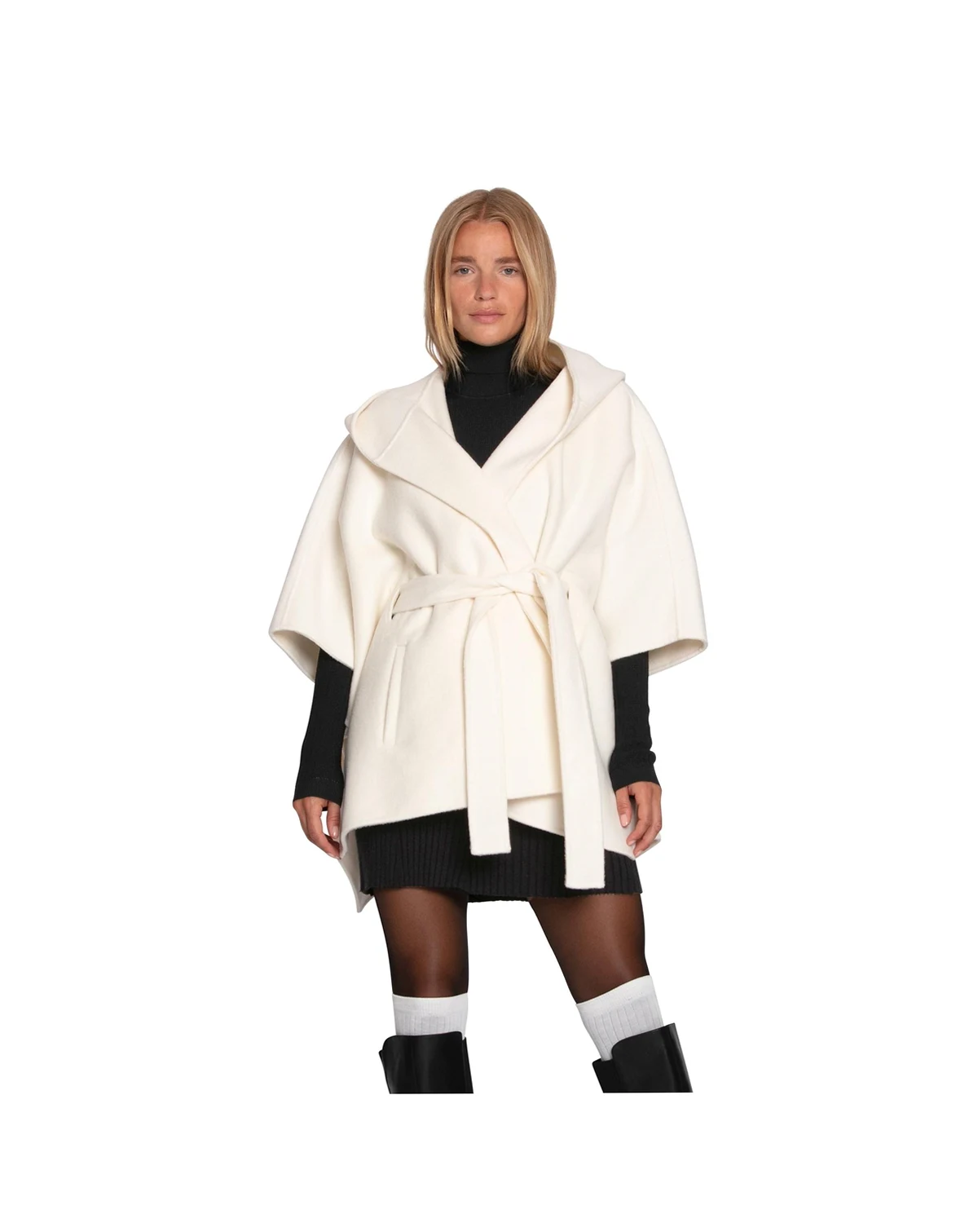Women's Jackson Landing Wool Blend Cape Coat