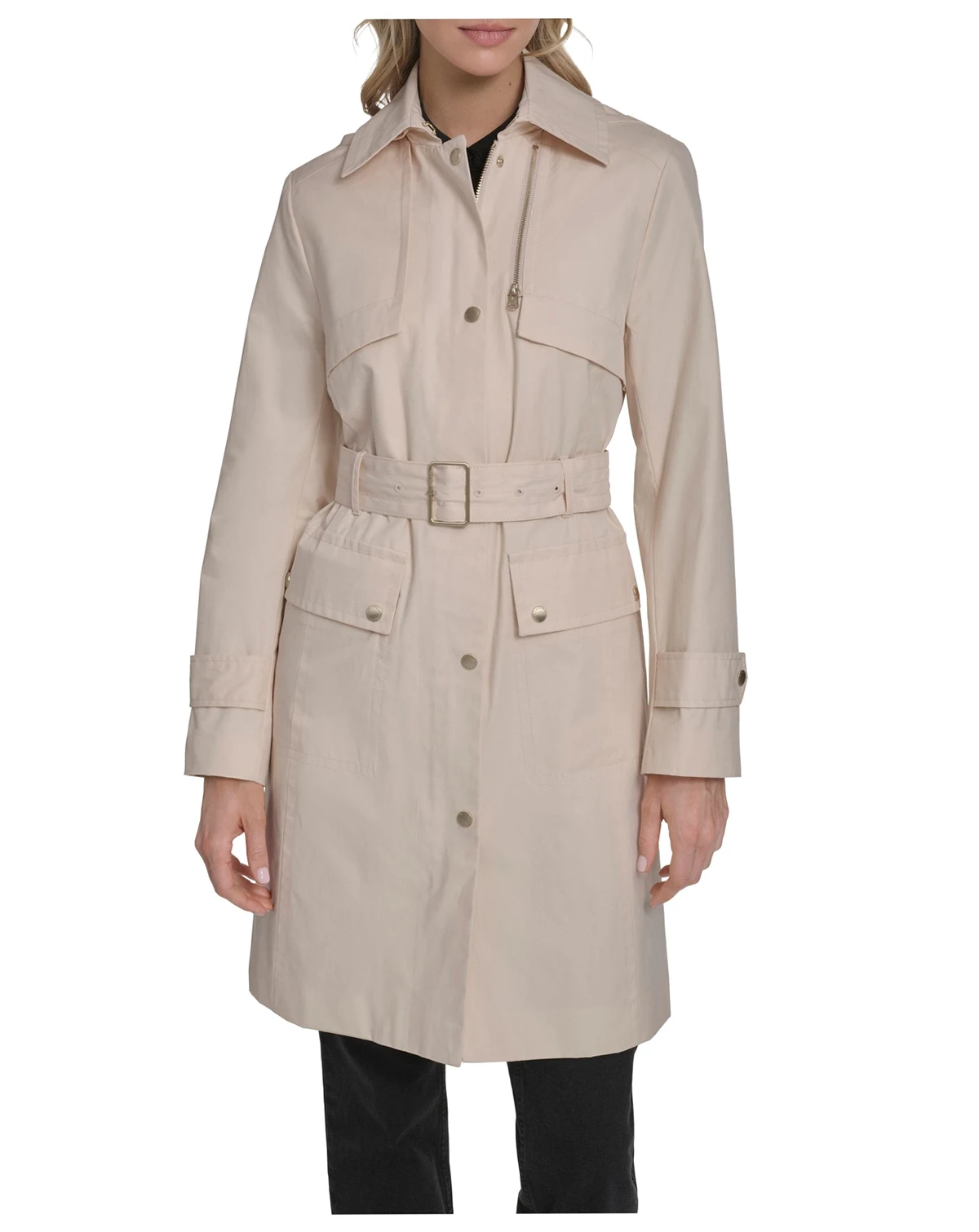 Women's Cotton Rain Trench Coat
