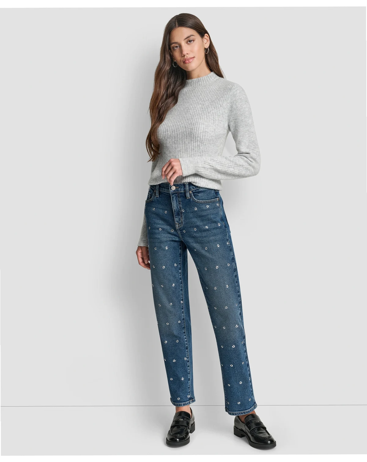 Women's Mid-Rise Classic Straight Jeans