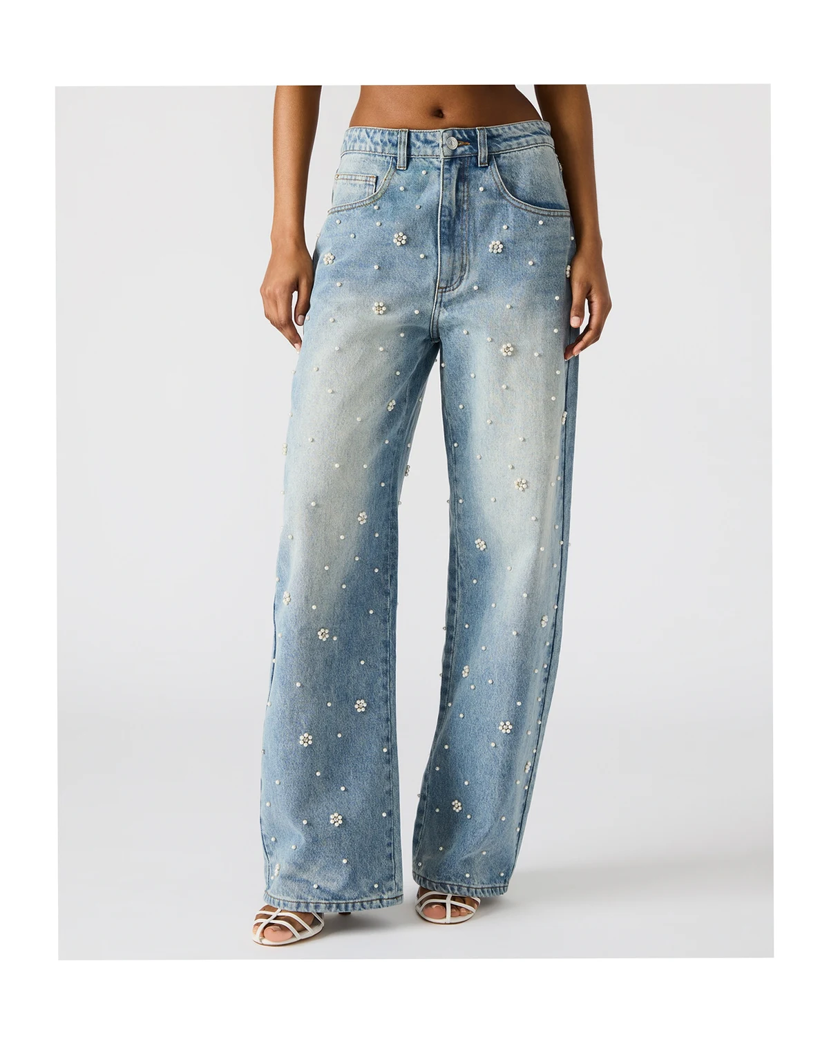Women's Denim Fianna Barrel-Leg Jeans