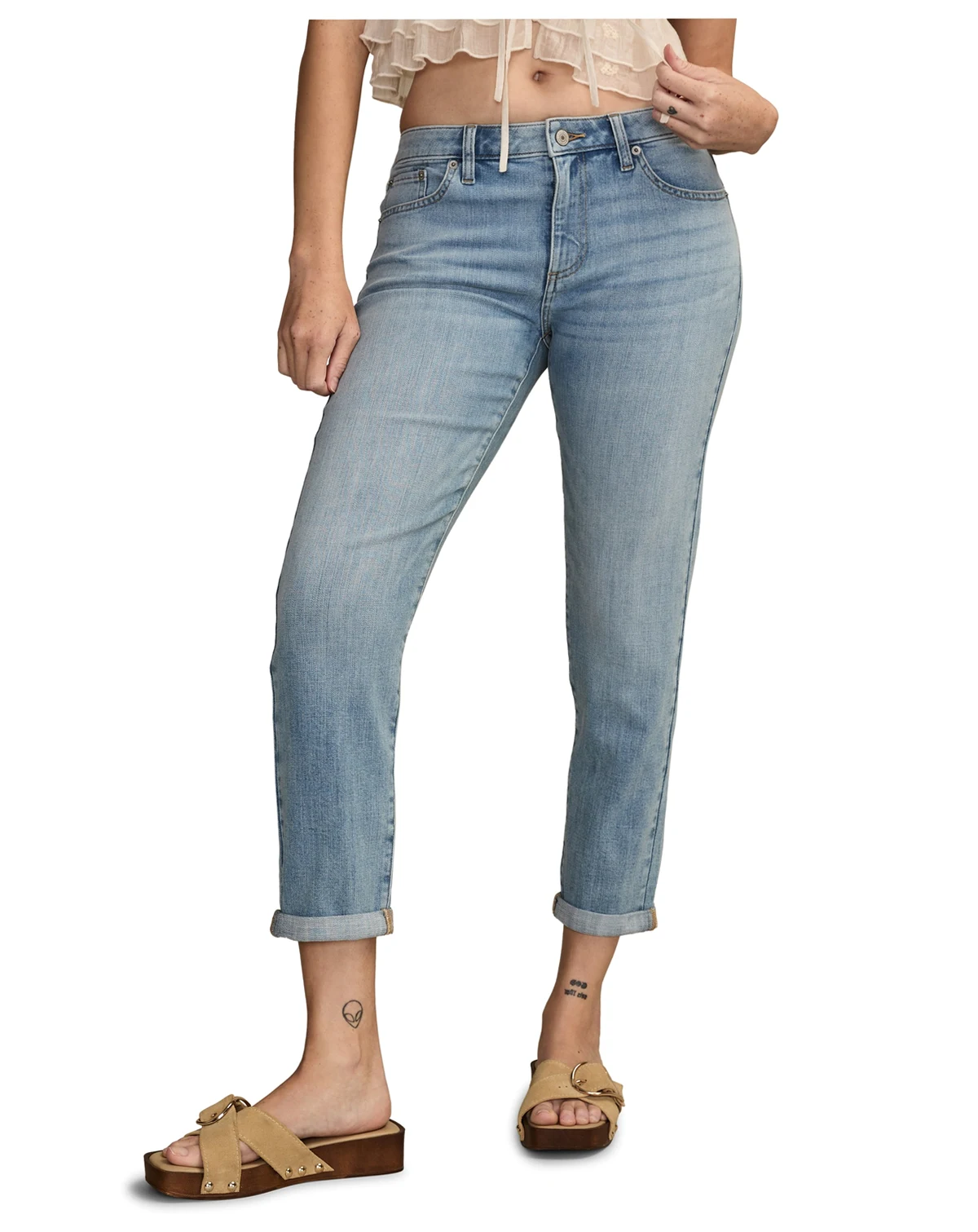 Women's Sienna Boyfriend Mid Rise Jeans