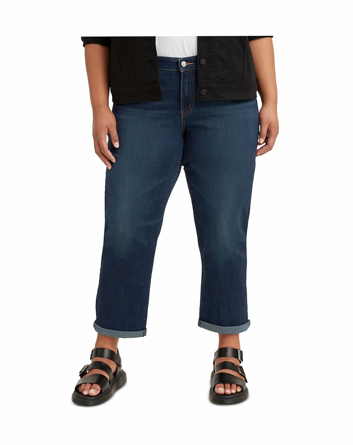 Trendy Plus Size Boyfriend Jeans