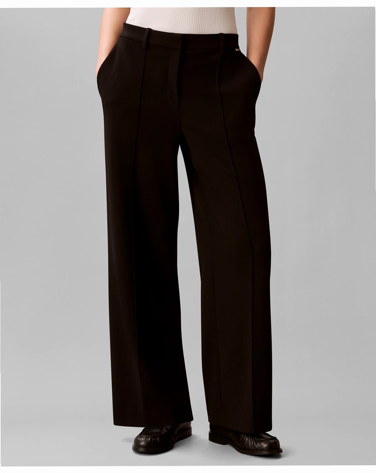 Women's High-Rise Wide-Leg Pants