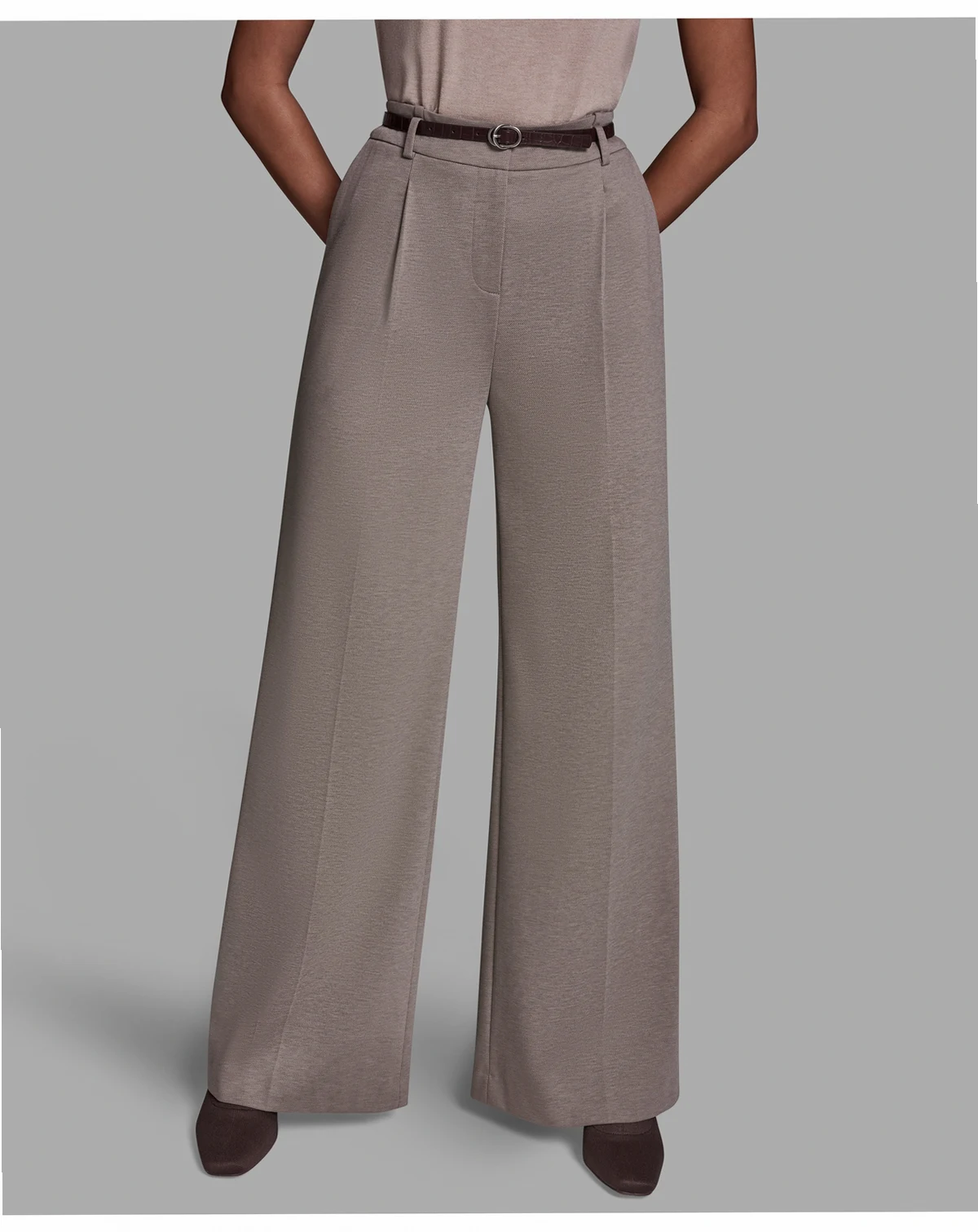 Women's High-Rise Wide-Leg Pants