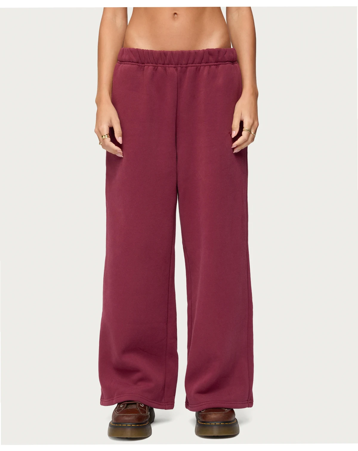 Women's Basic Girl Wide Leg Sweatpants