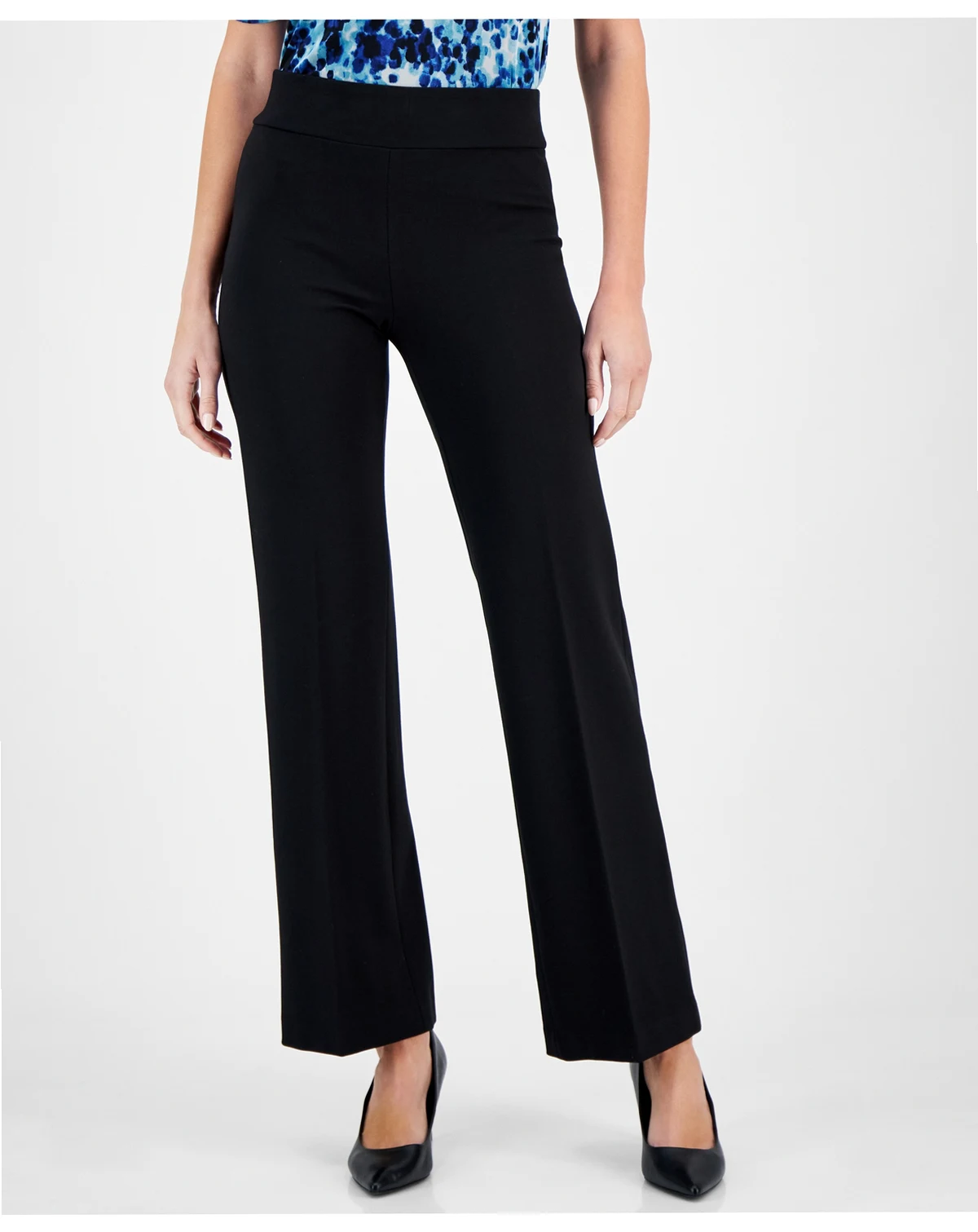 Women's Pull-On Wide-Leg Pants