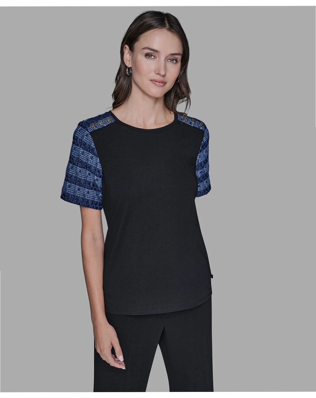 Women's Raglan Short-Sleeve Blouse