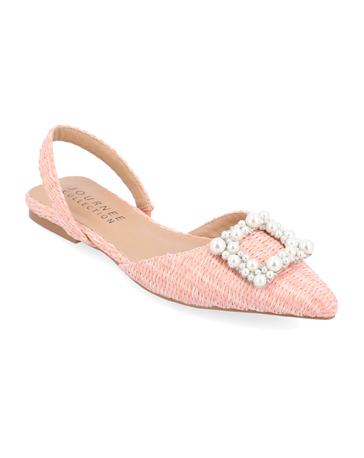 Women's Hannae Embellished Slingback Flats