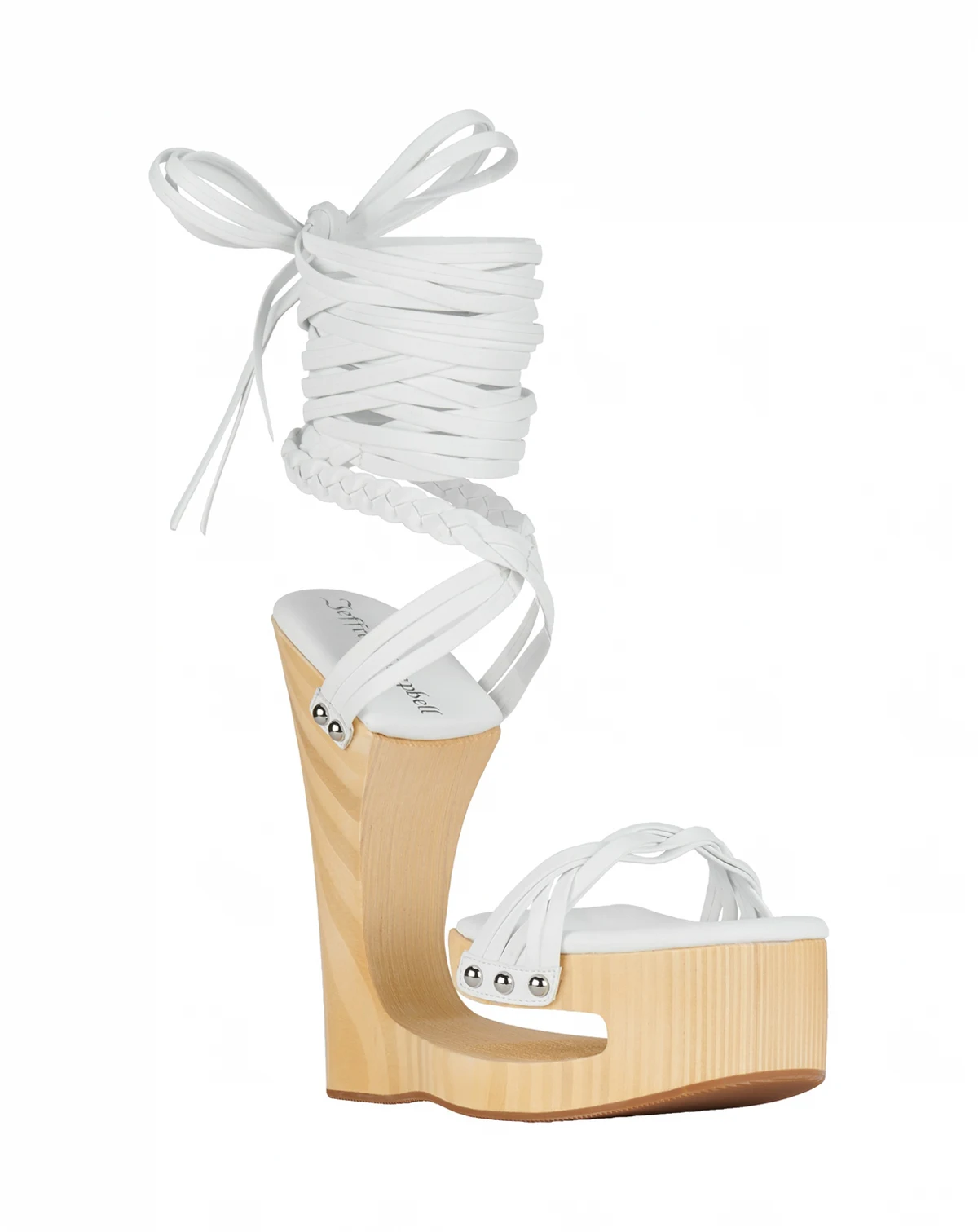 Women's Mazes Sculpted Leg-Wrap Platform Sandals