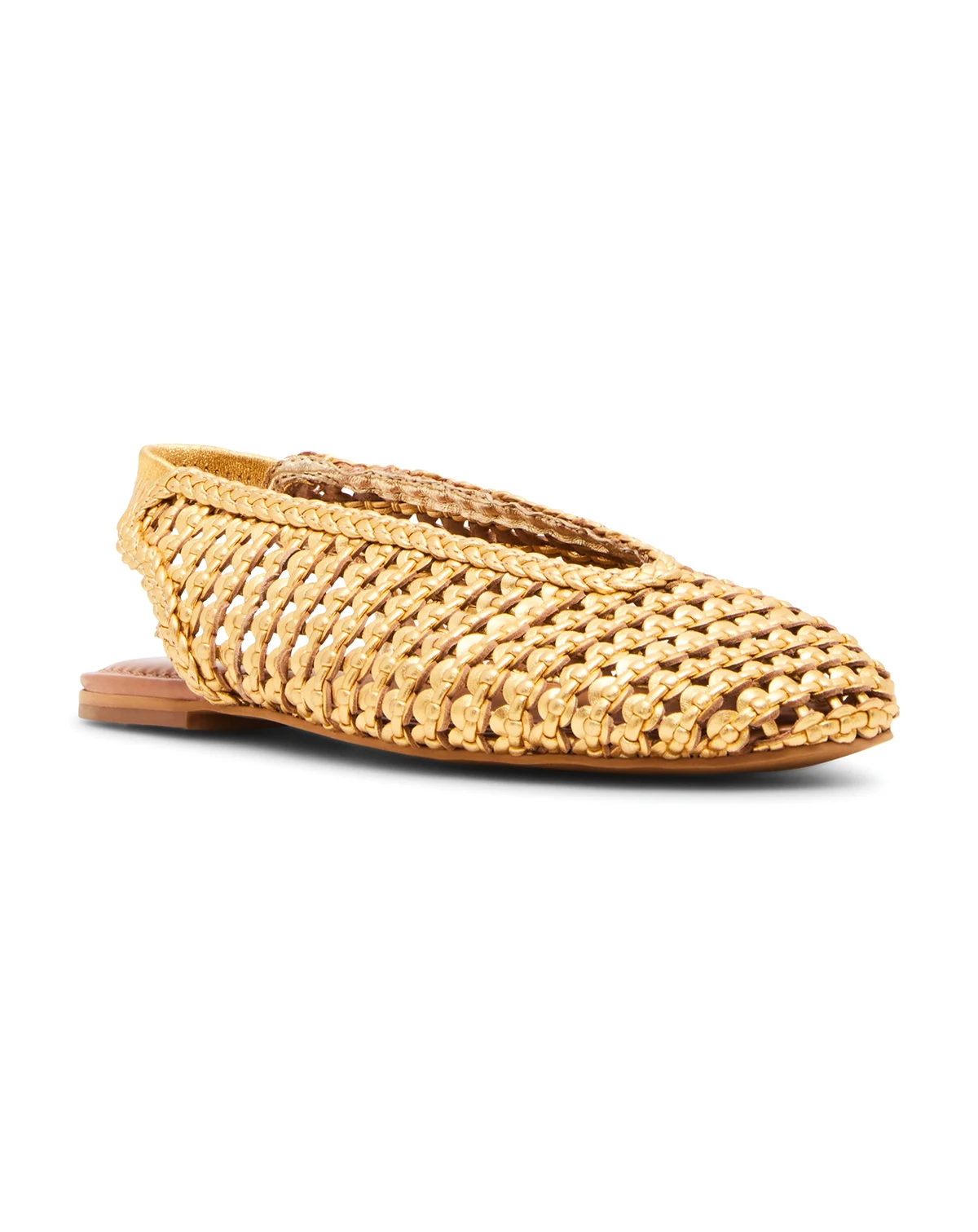 Women's Rumi Woven Slingback Raffia Flats