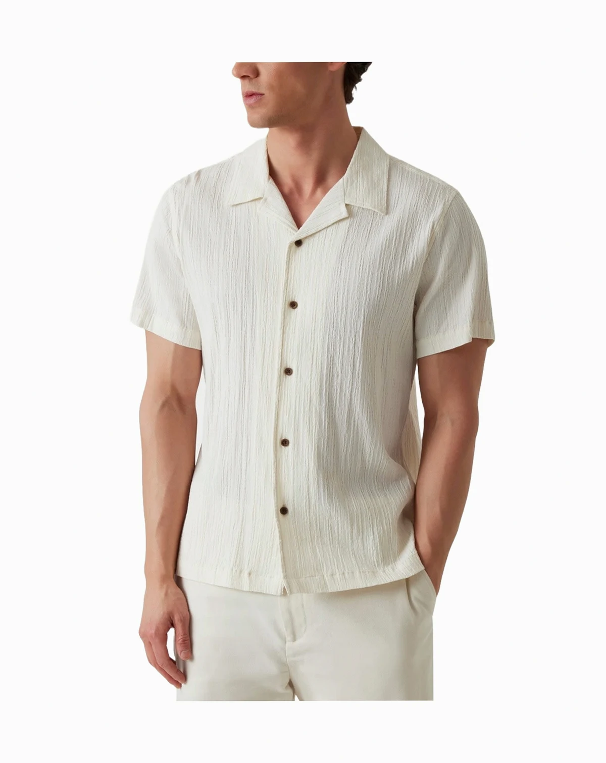 Men's Schaffer Regular-Fit Textured Button-Down Resort Shirt