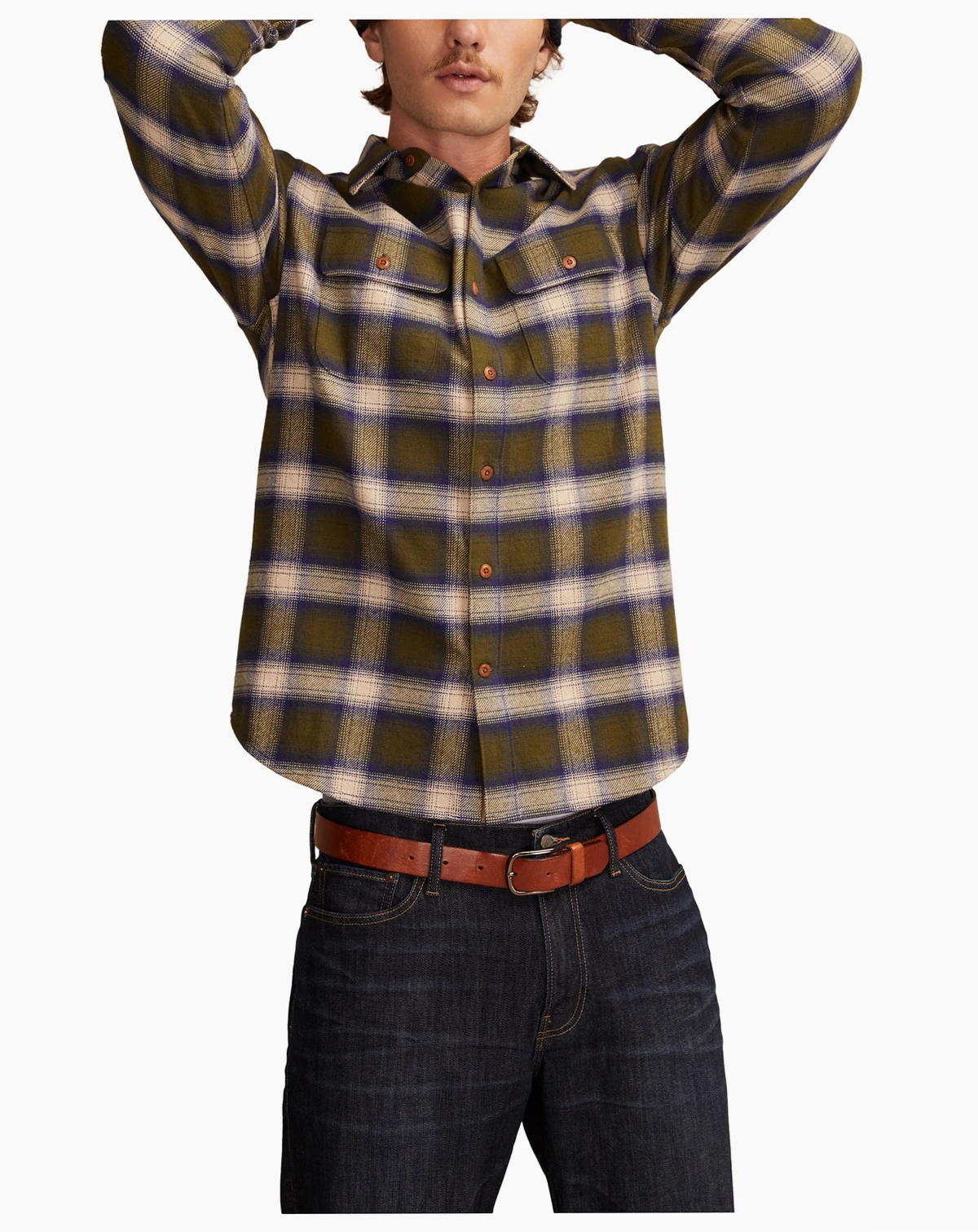 Men's Cloud Soft Flannel Long-Sleeve Shirt