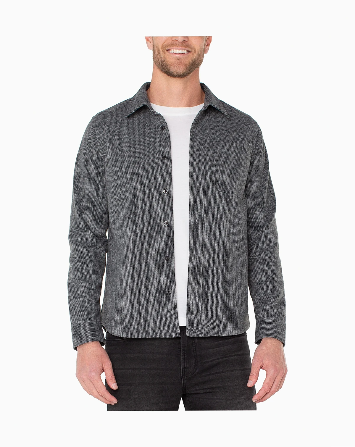 Men's Long-Sleeve Button Up Shirt