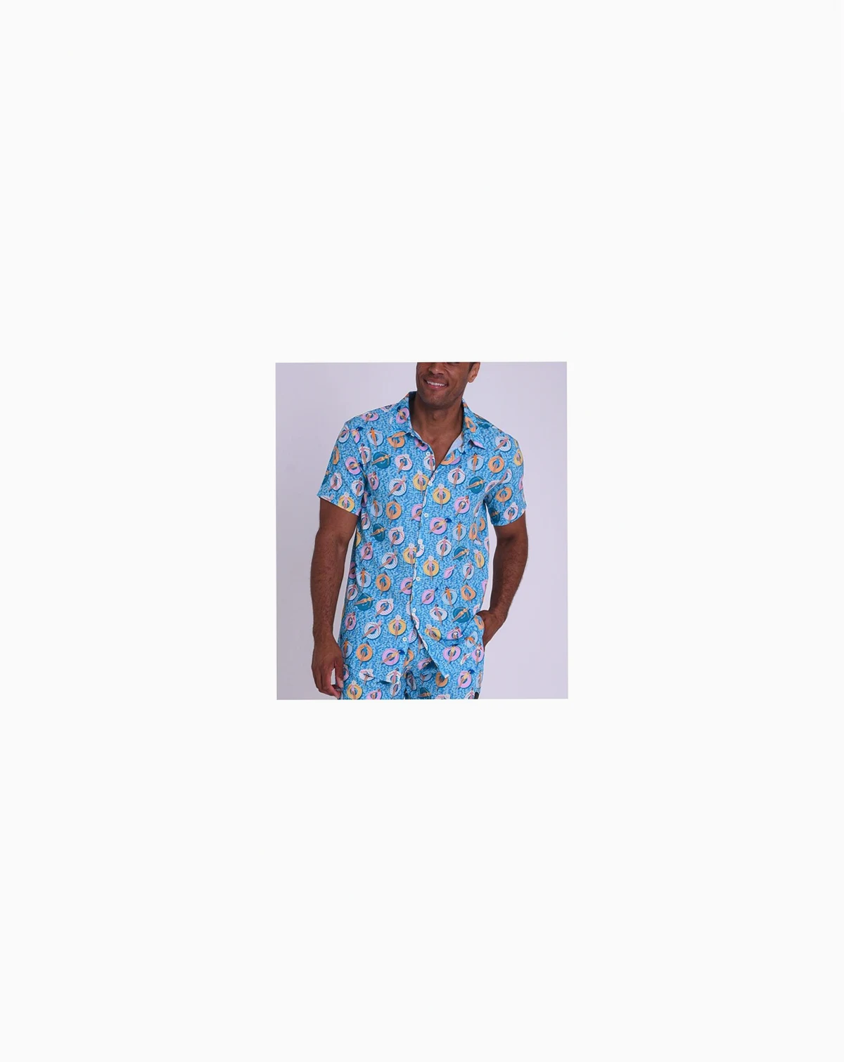 Poolside Men's Short Sleeve Shirt