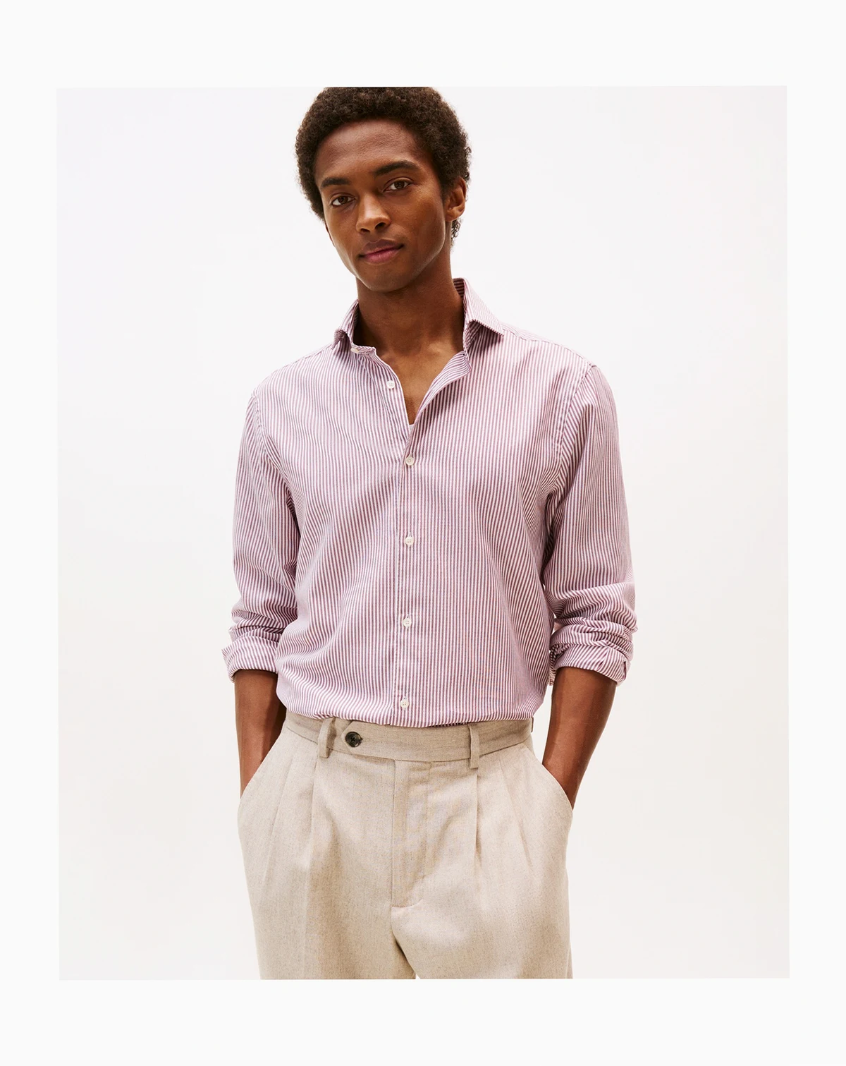 Men's Royal Oxford Ithaca Long Sleeve Button Up Shirt