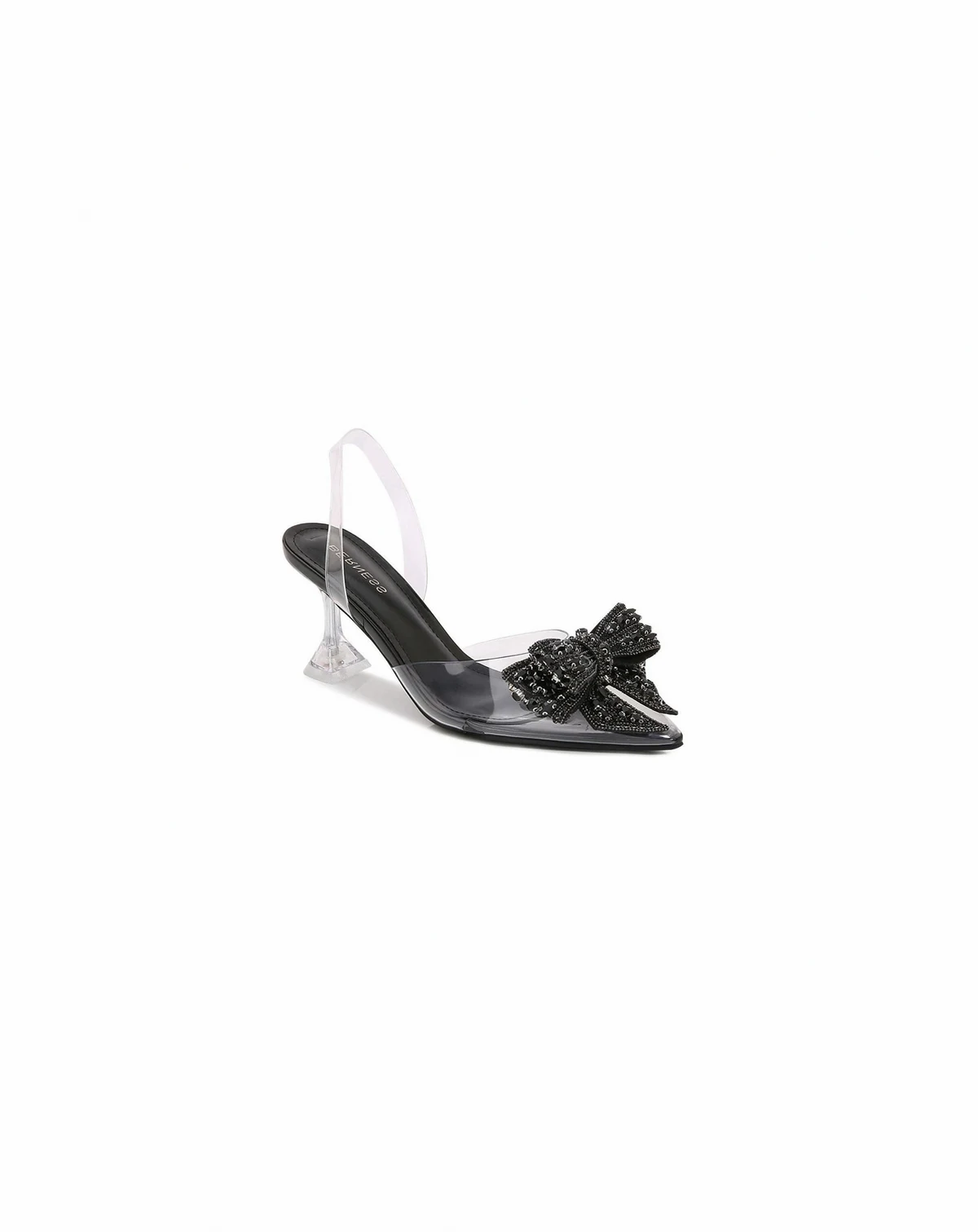 Nina Crystal Bow Heels